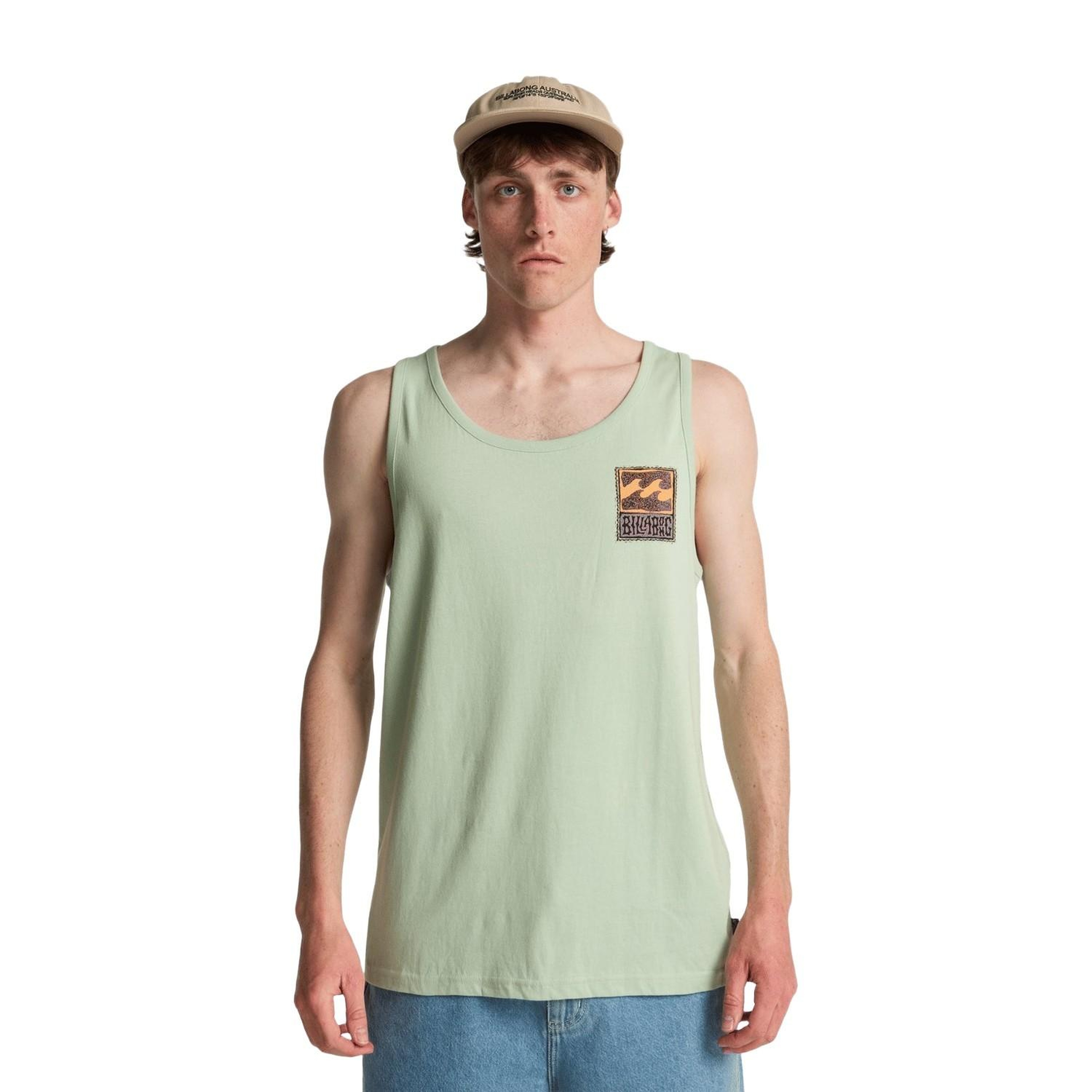 Billabong Stamp Tk Erkek Yeşil Tişört