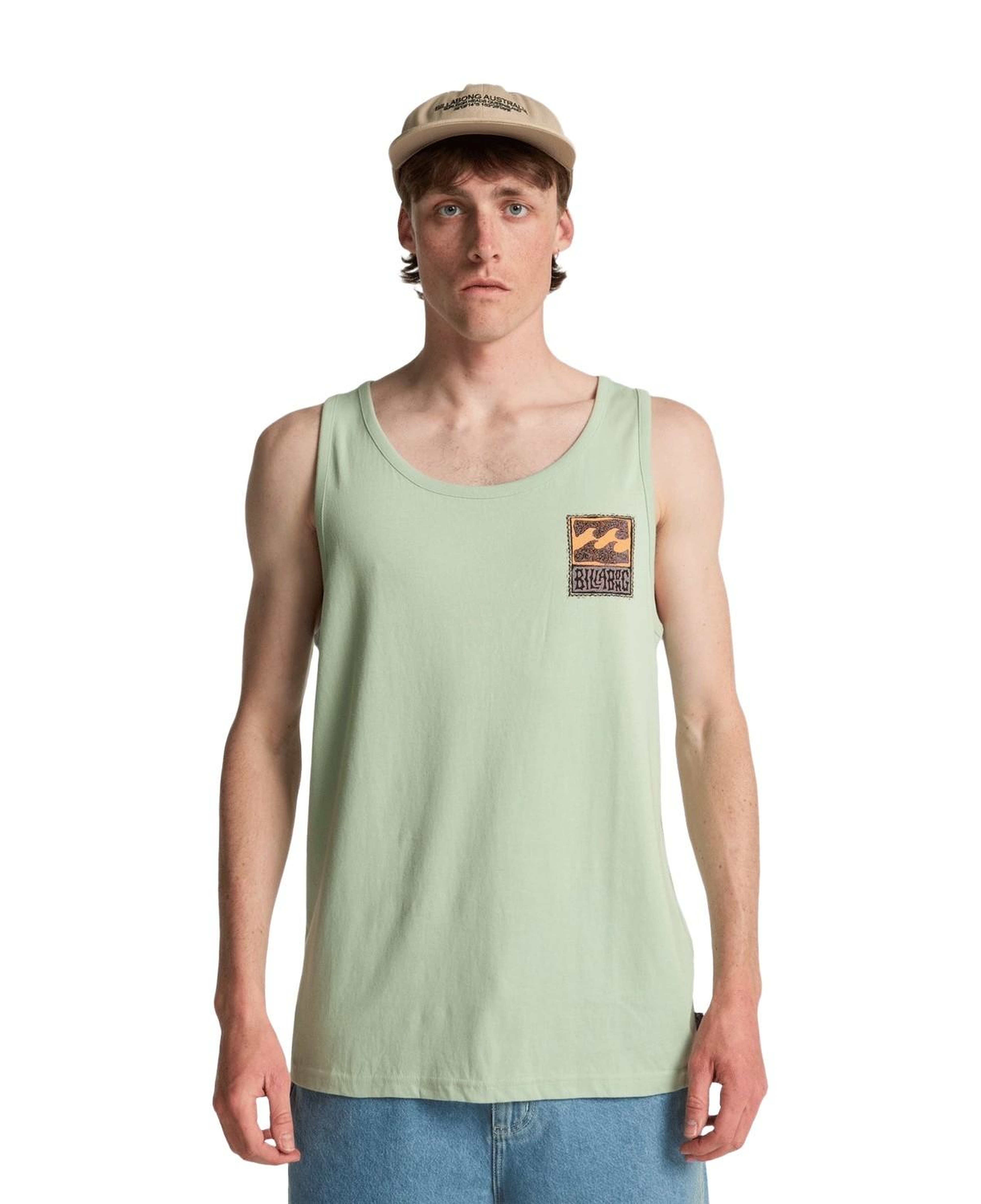 Billabong Stamp Tk Erkek Yeşil Tişört