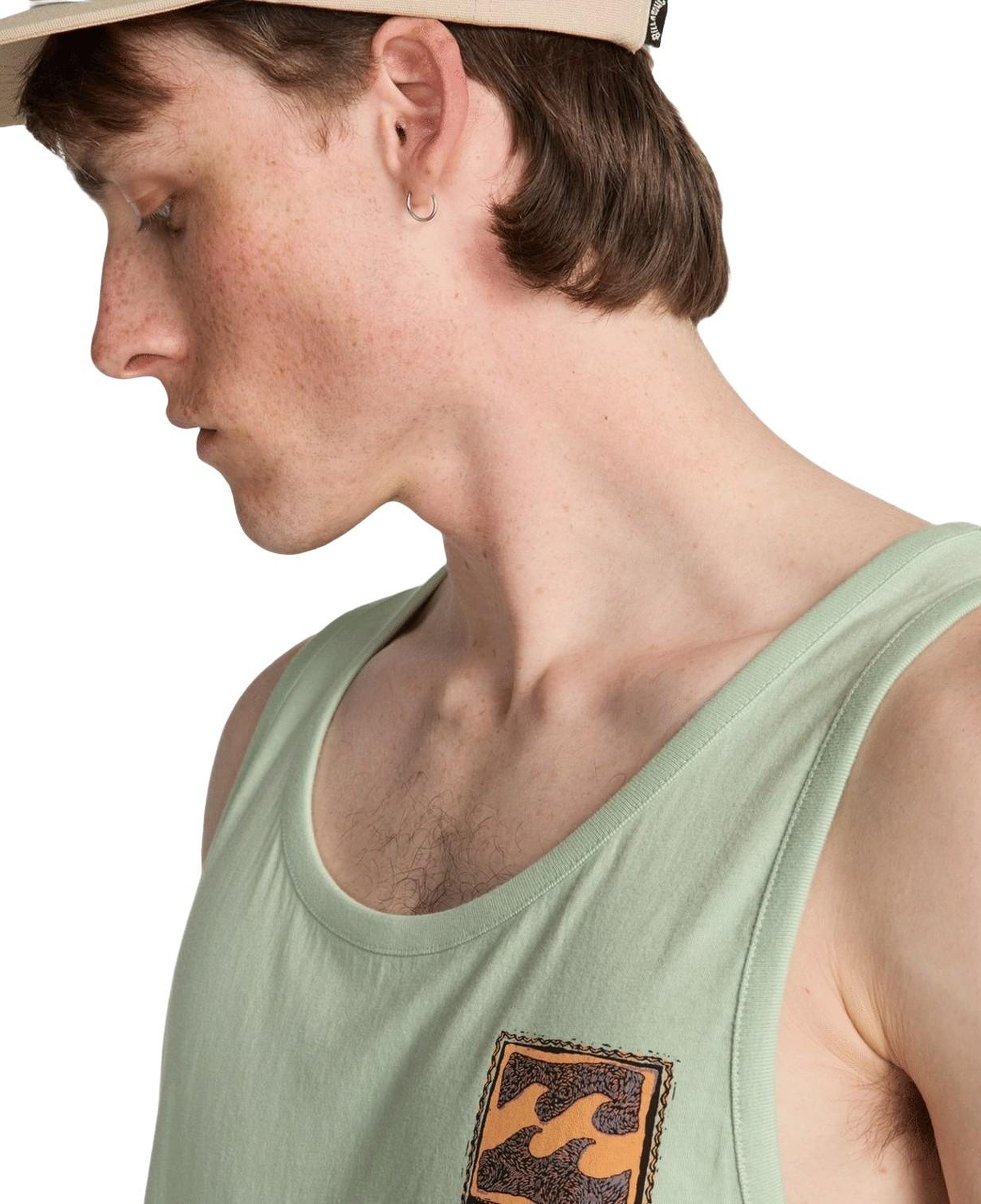 Billabong Stamp Tk Erkek Yeşil Tişört