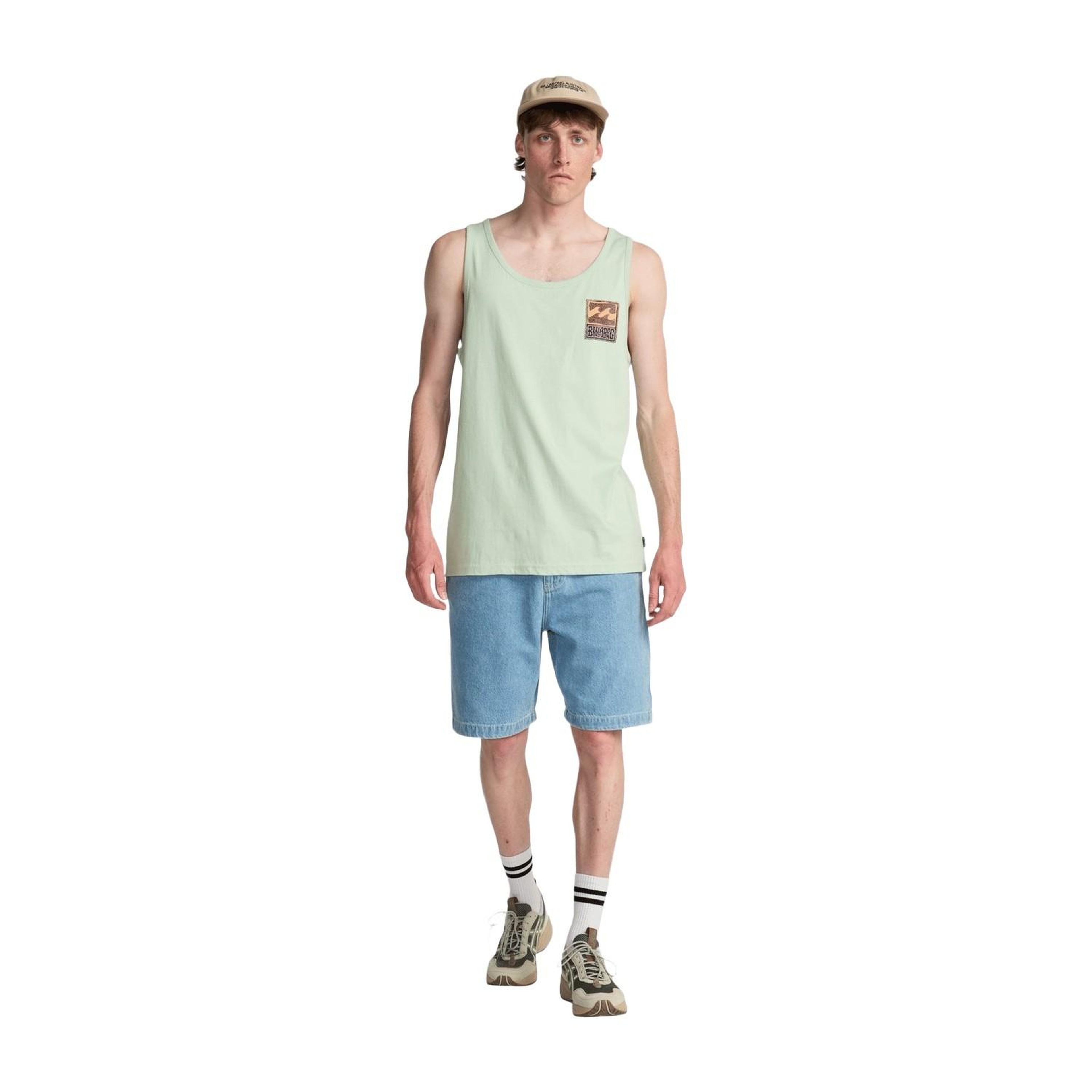 Billabong Stamp Tk Erkek Yeşil Tişört