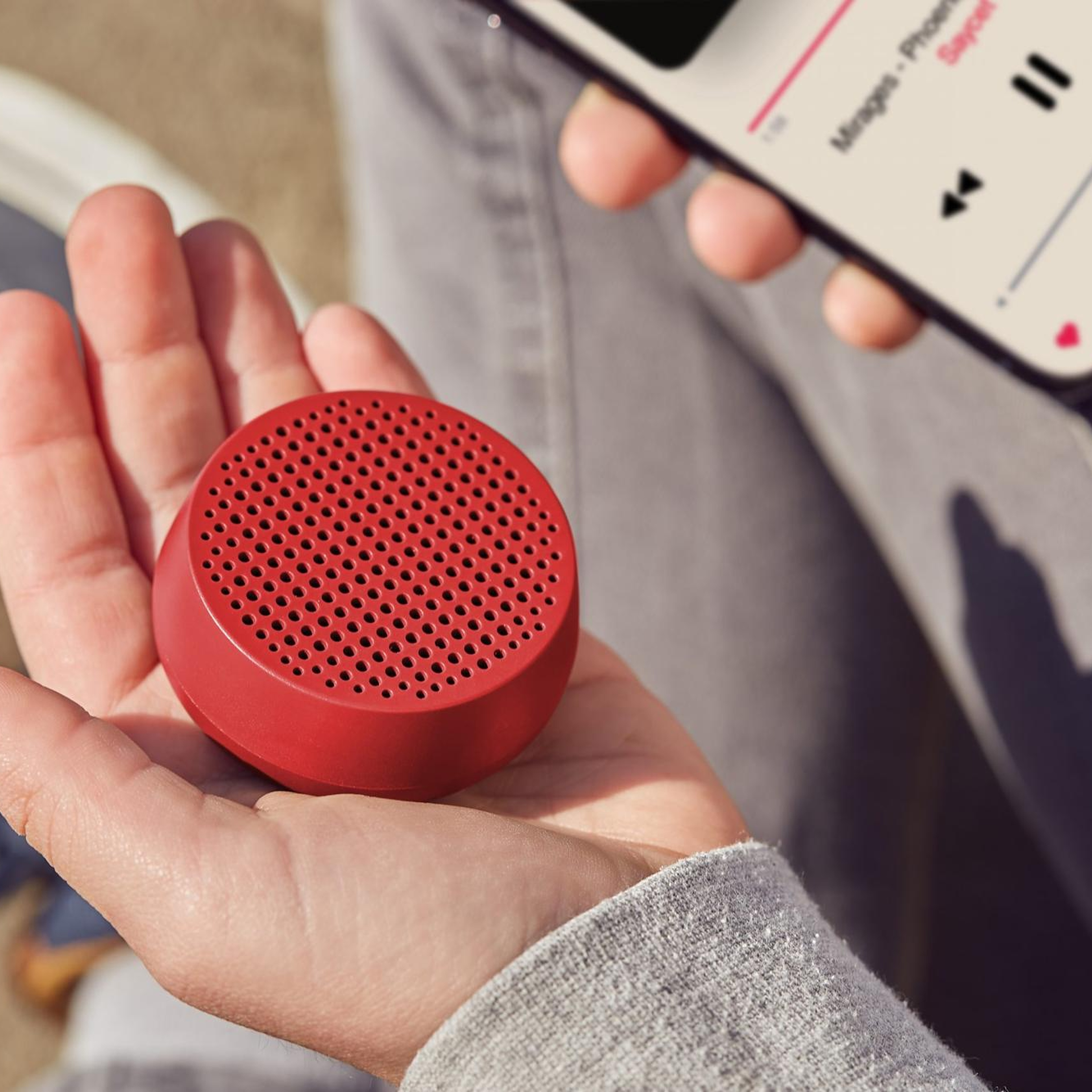 Lexon Mino S Bluetooth Hoparlör Kırmızı