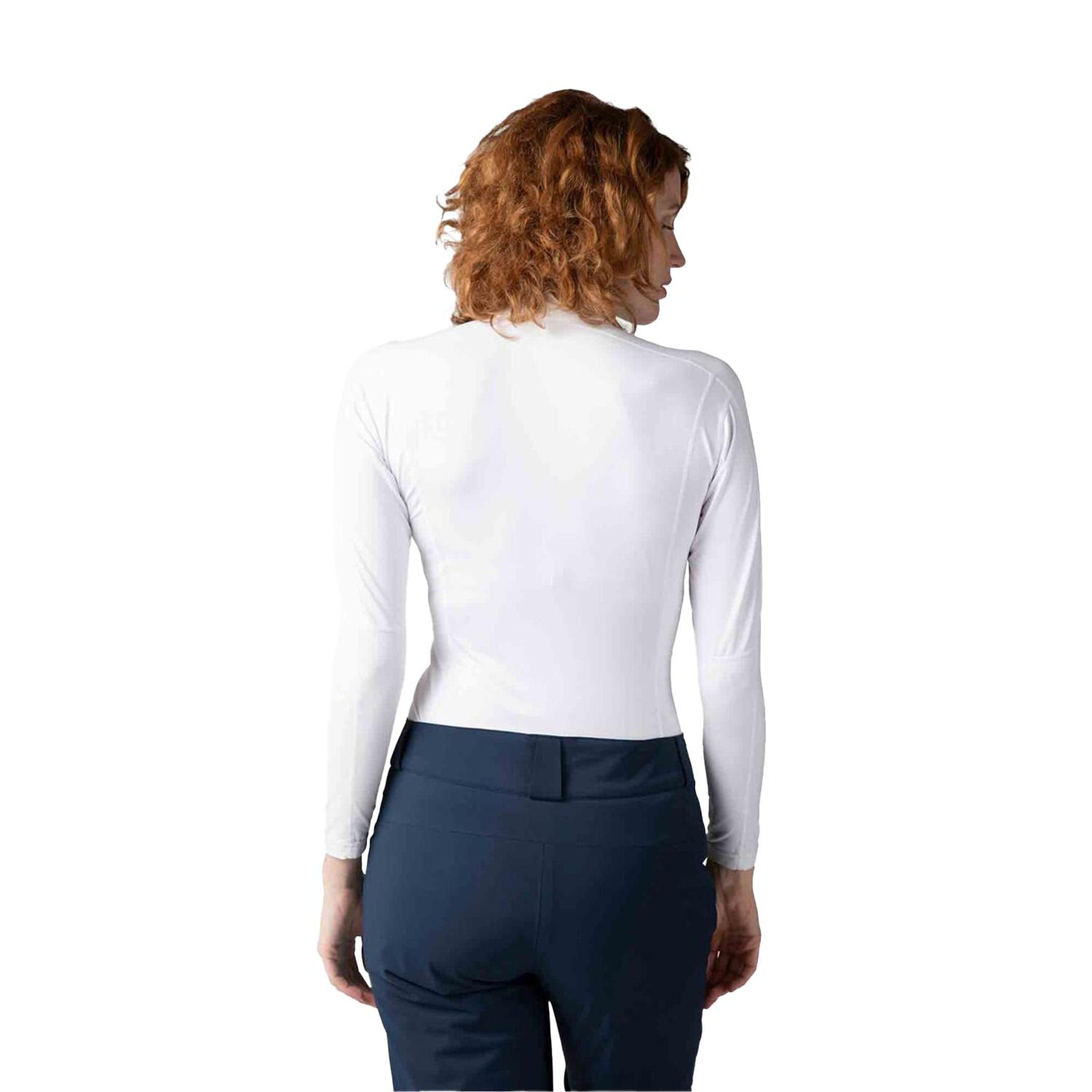 Rossignol Classique 12 Zip Kadın Beyaz İçlik Üst