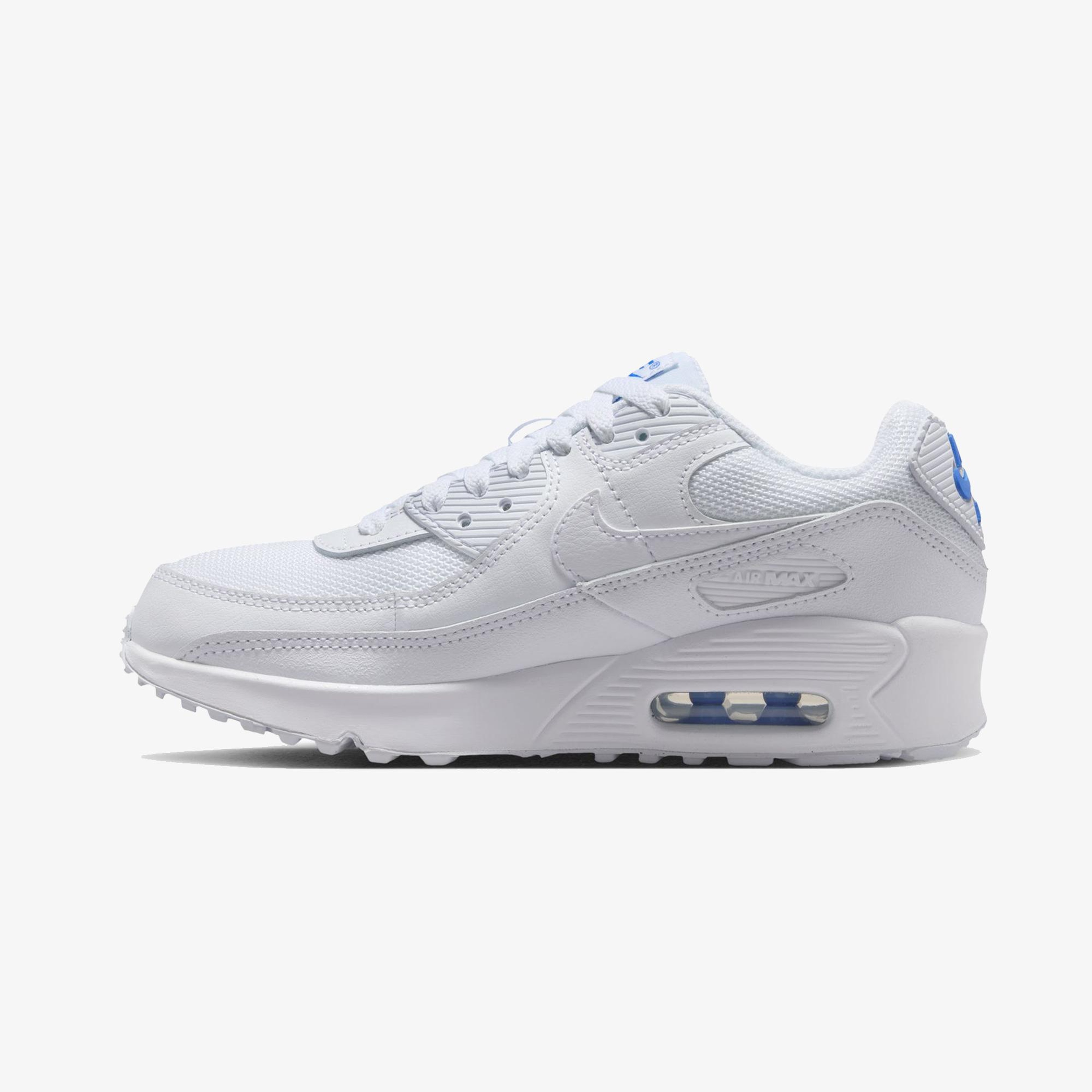 Nike Air Max 90 Mesh Beyaz Spor Ayakkabı