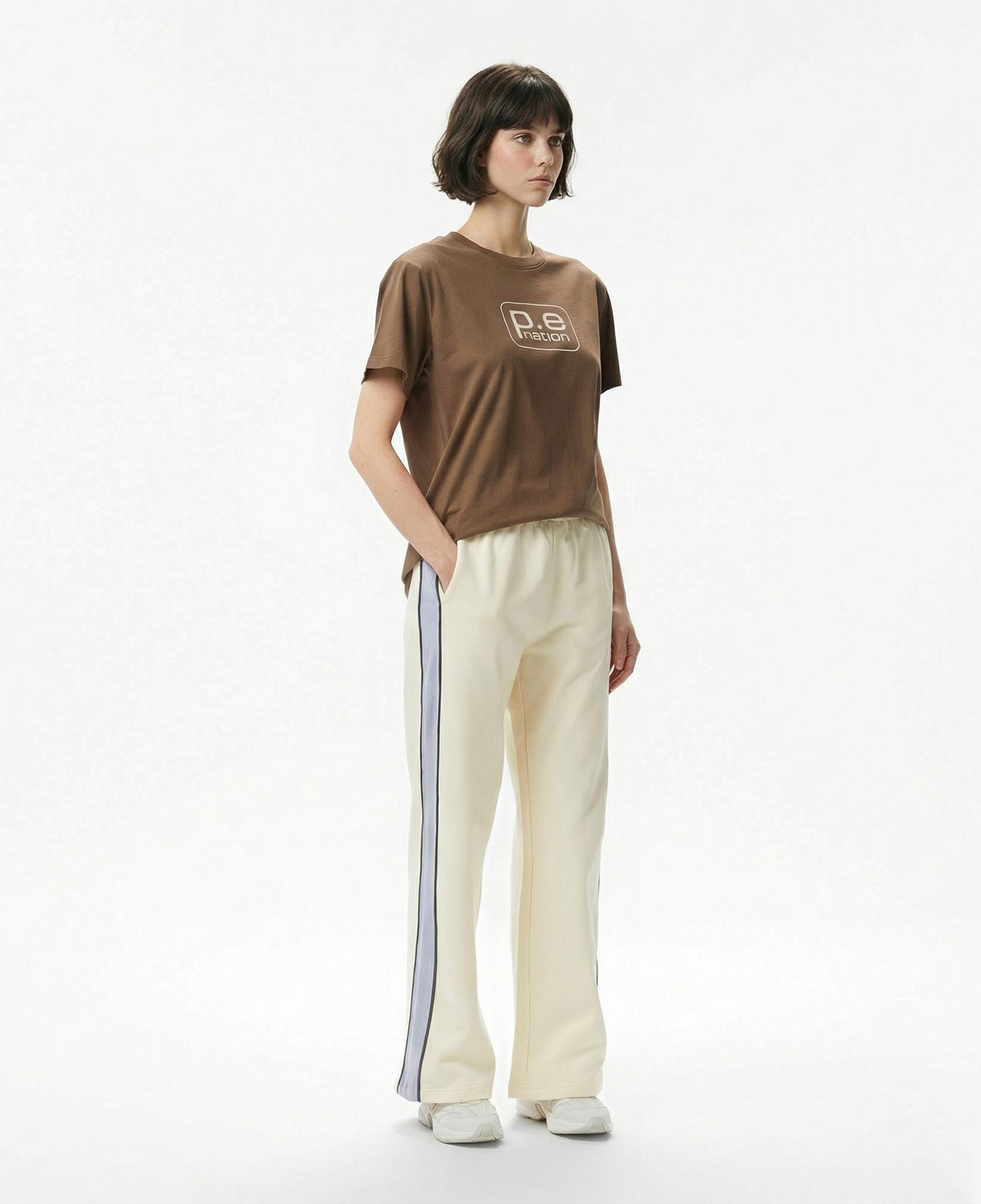 P.E Nation Flux Kadın Kahverengi T-Shirt