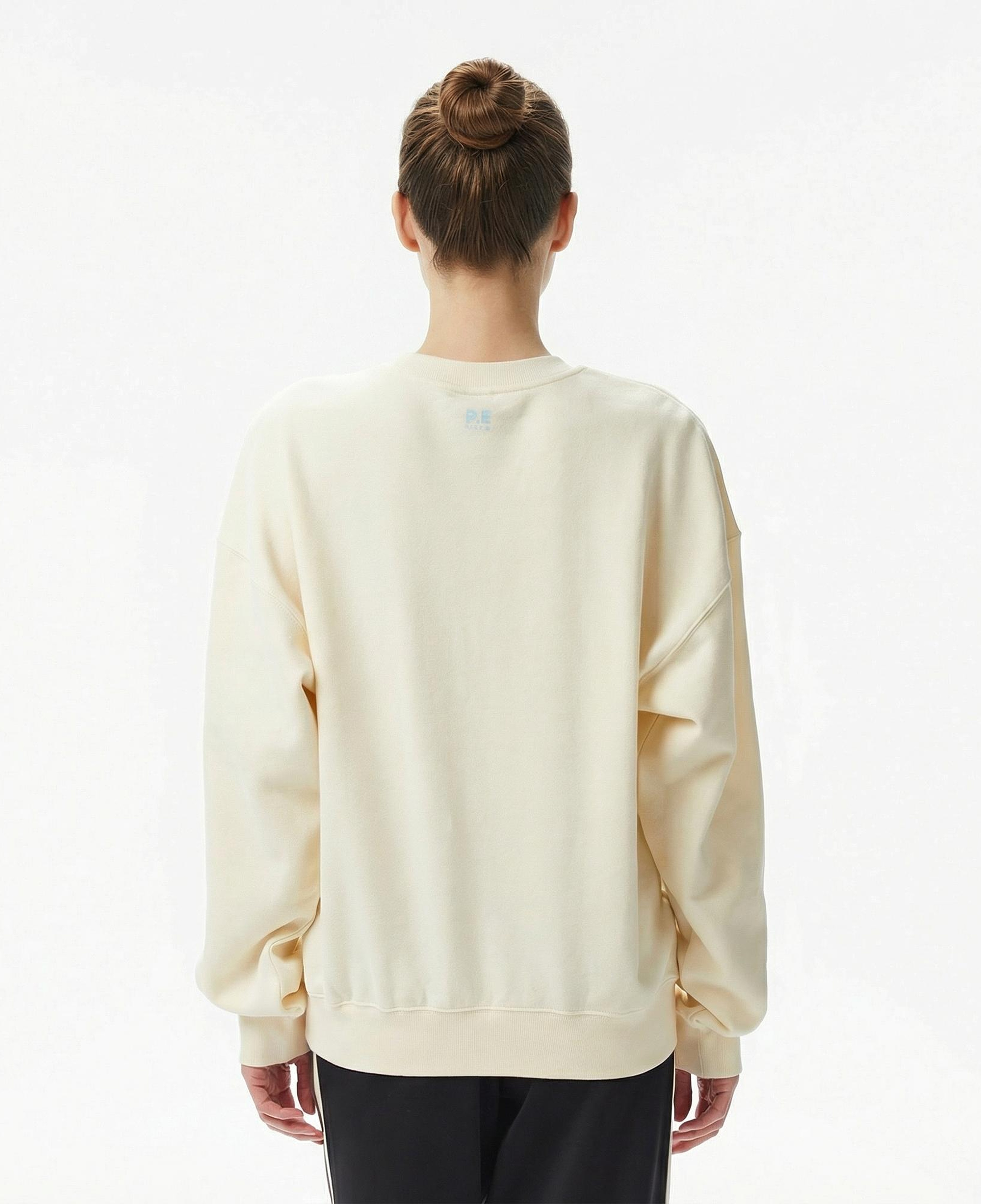 P.E Nation Heritage Kadın Krem Rengi Sweatshirt
