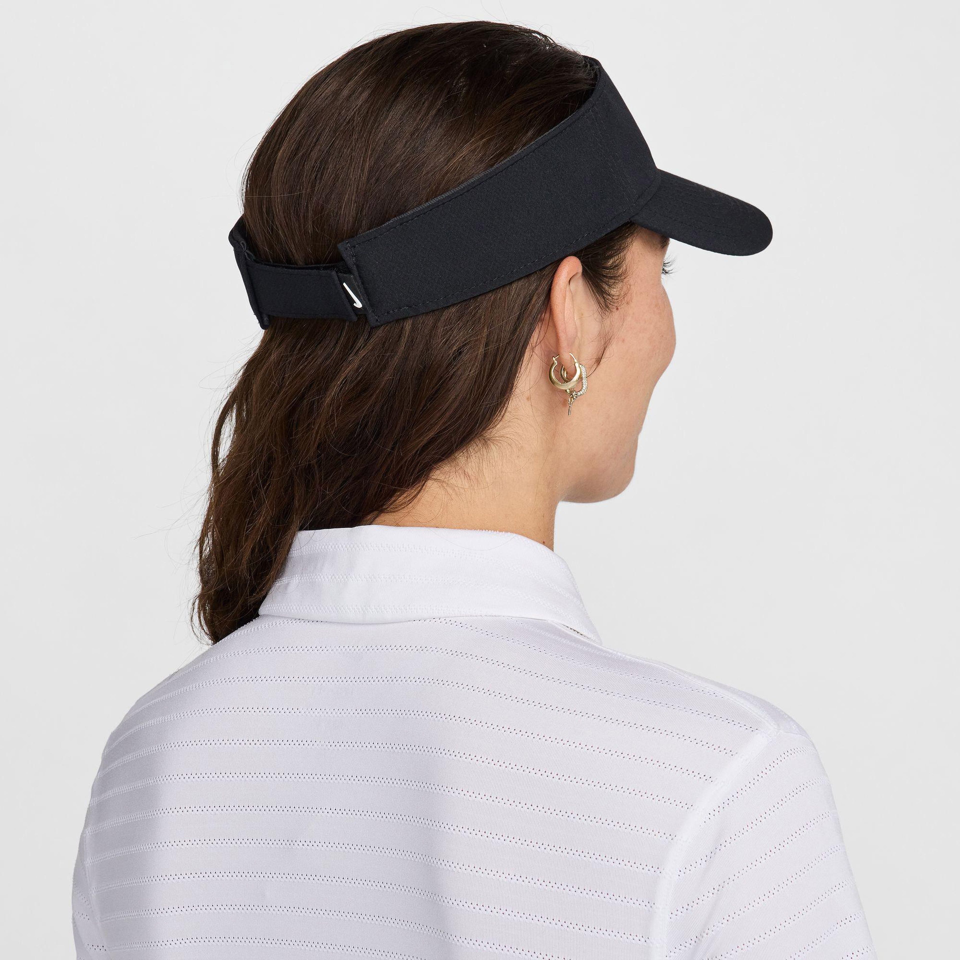 Nike Dri-Fit Ace Visor Unisex Siyah Tenis Şapkası