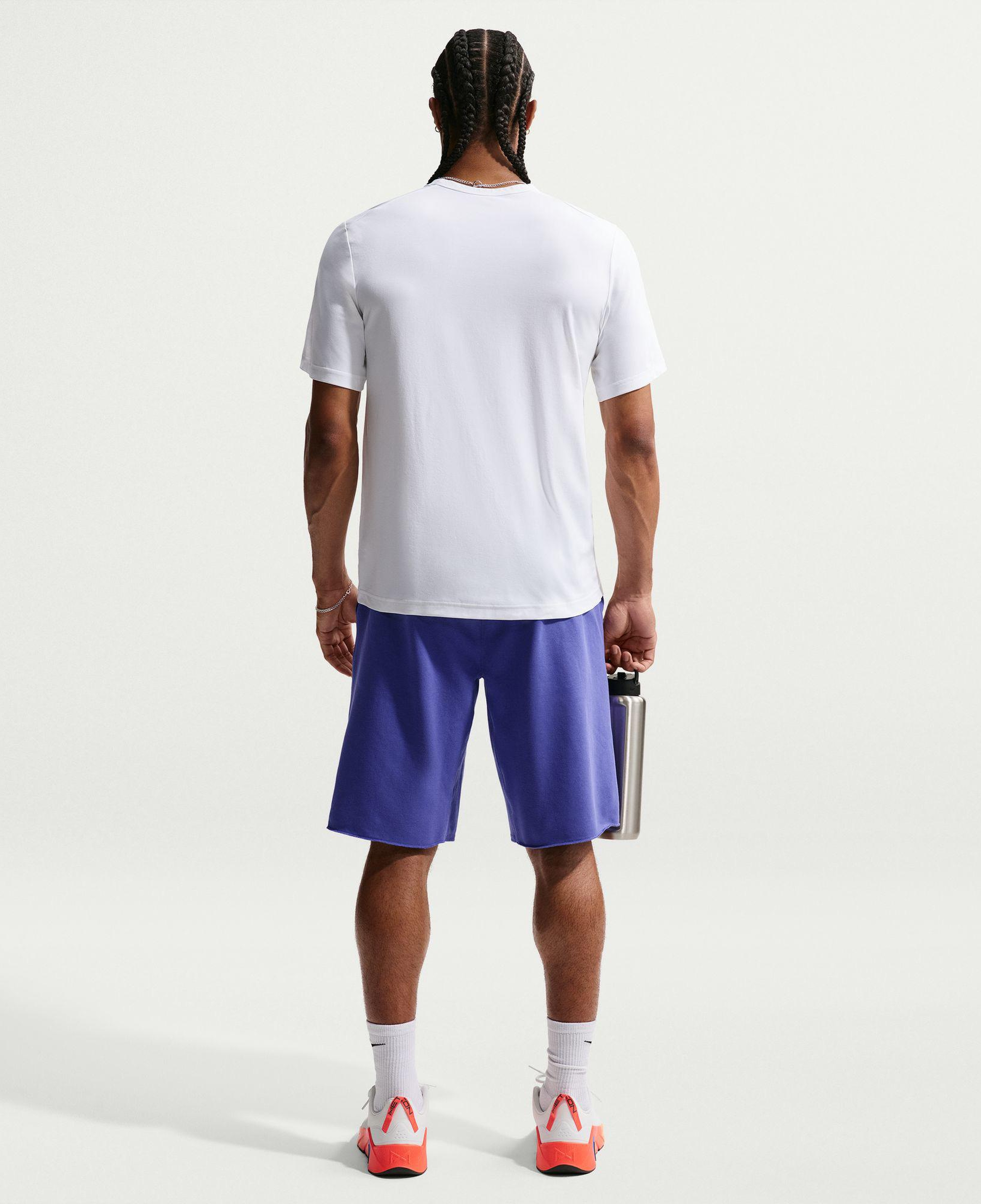 Nike Dri-Fit Hyverse GFX Erkek Beyaz T-Shirt