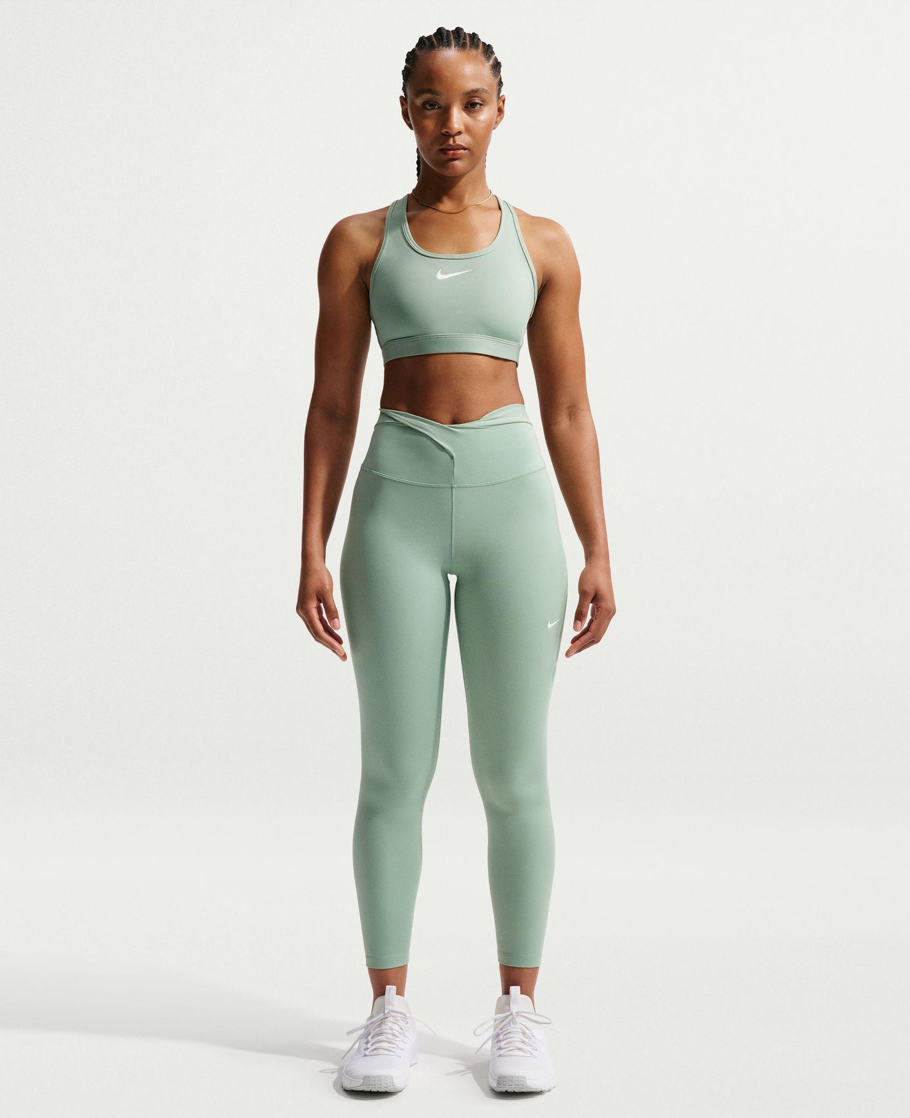 Nike Dri-Fit One High Rise 7/8 Tight Kadın Yeşil Tayt