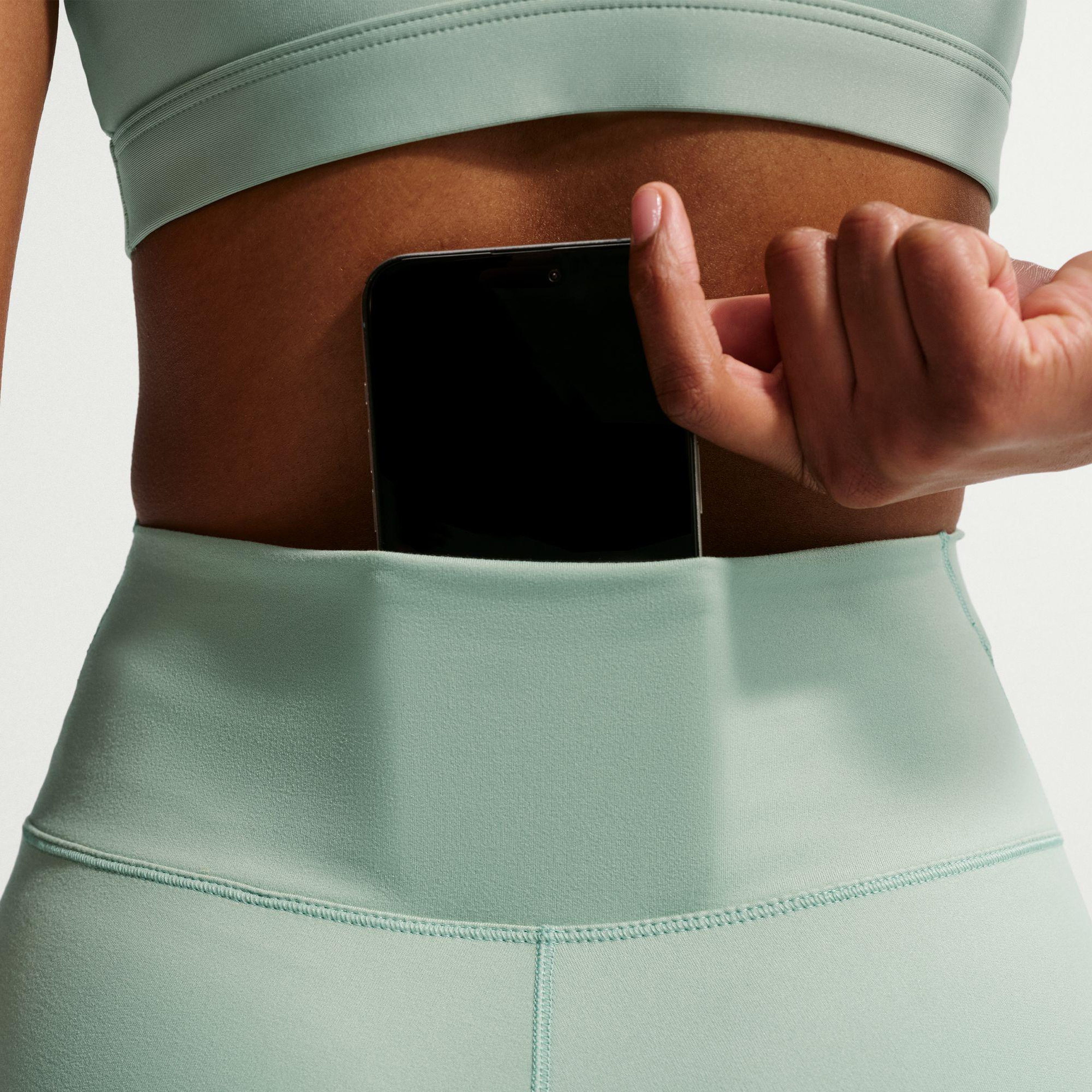 Nike Dri-Fit One High Rise 7/8 Tight Kadın Yeşil Tayt