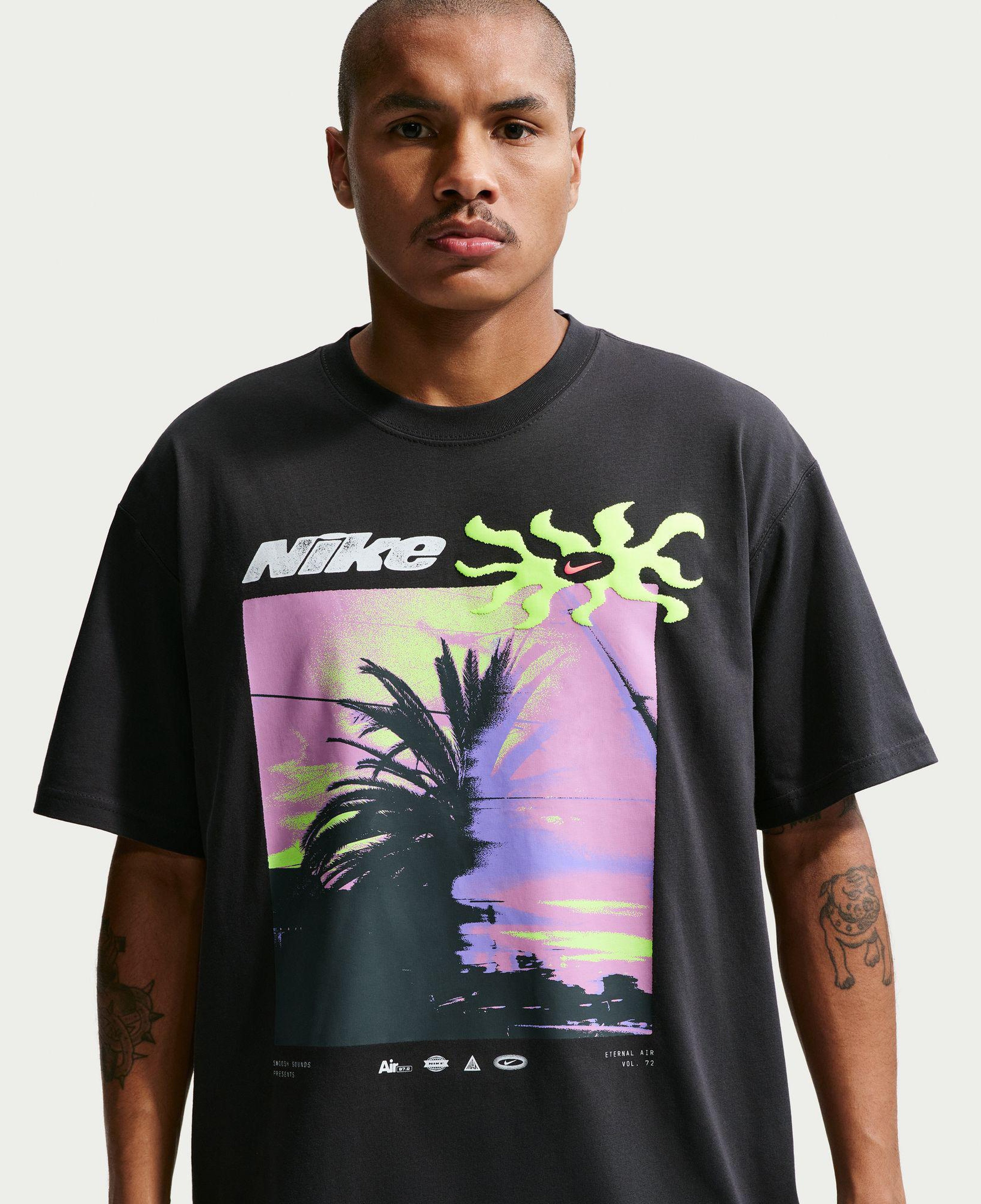 Nike Sportswear Erkek Antrasit T-Shirt