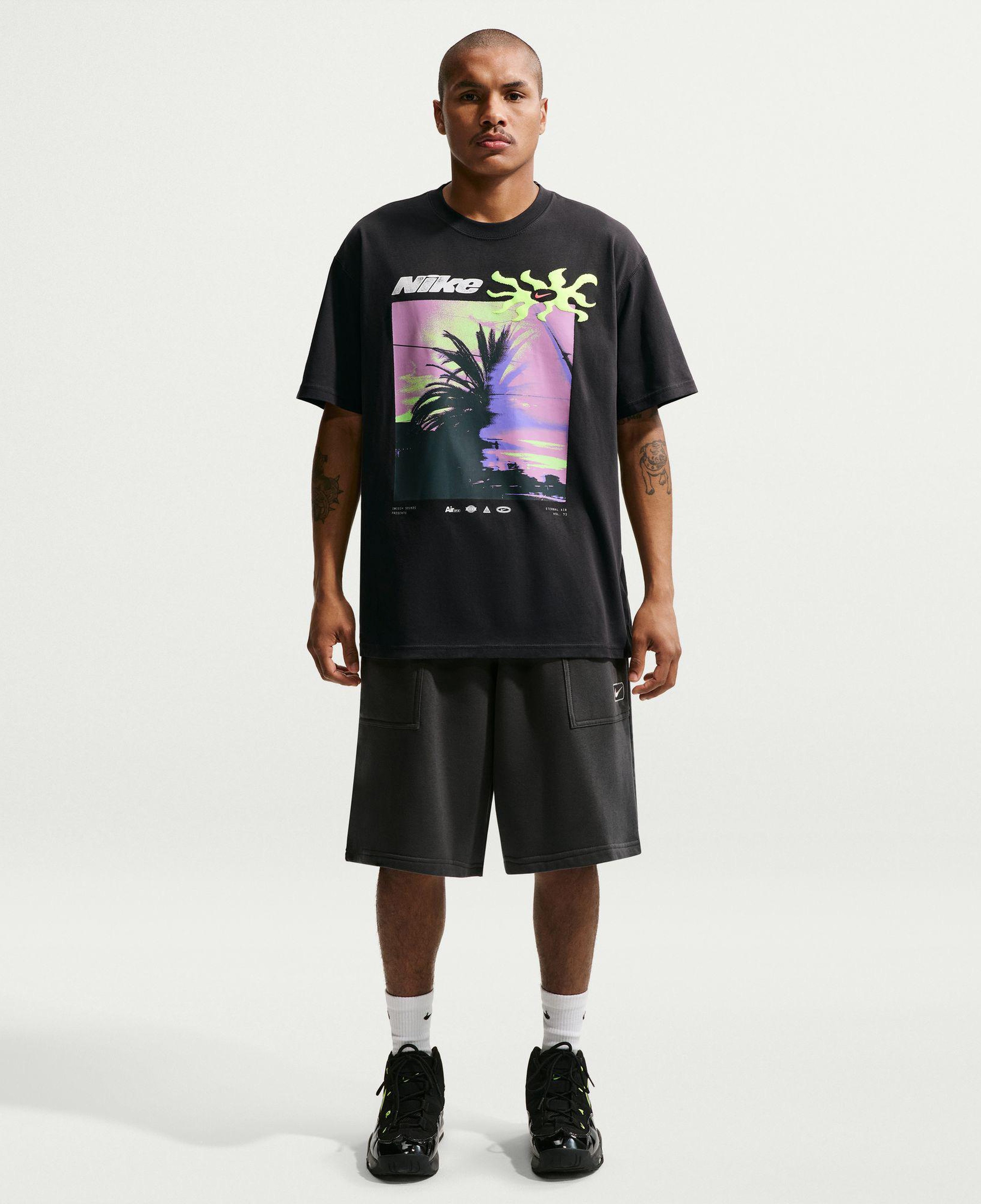 Nike Sportswear Erkek Antrasit T-Shirt