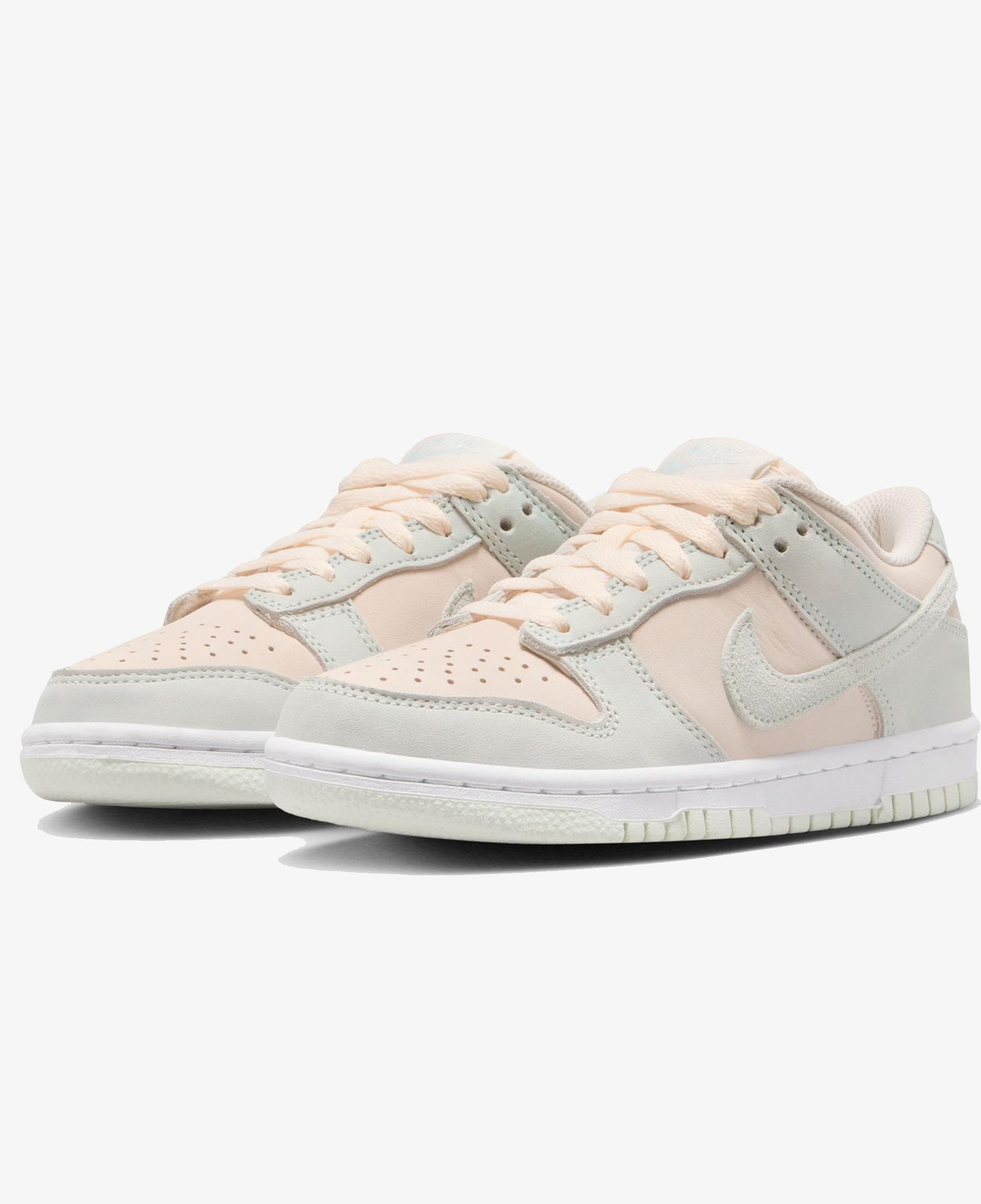 Nike Dunk Low Suede Pembe Spor Ayakkabı
