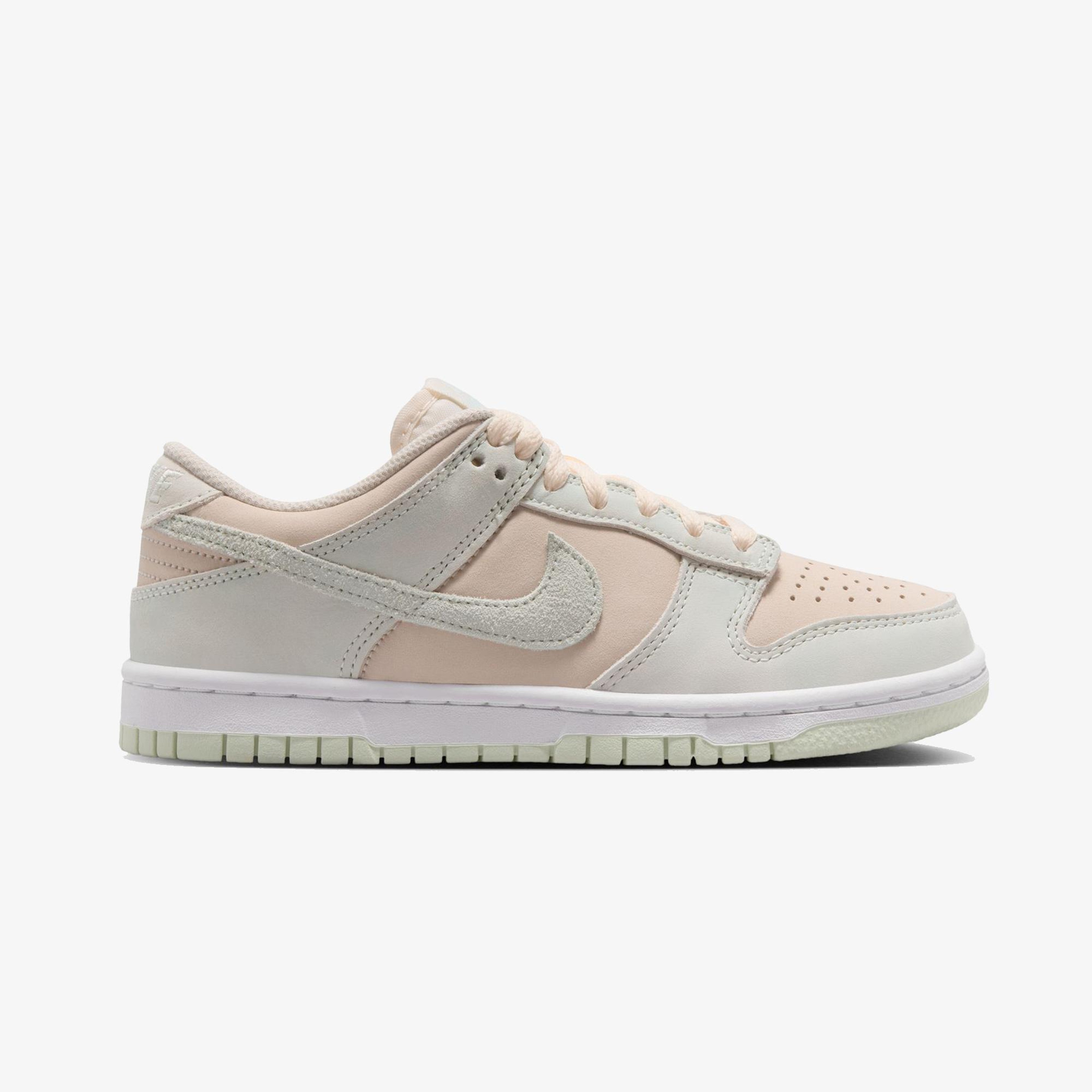 Nike Dunk Low Suede Pembe Spor Ayakkabı