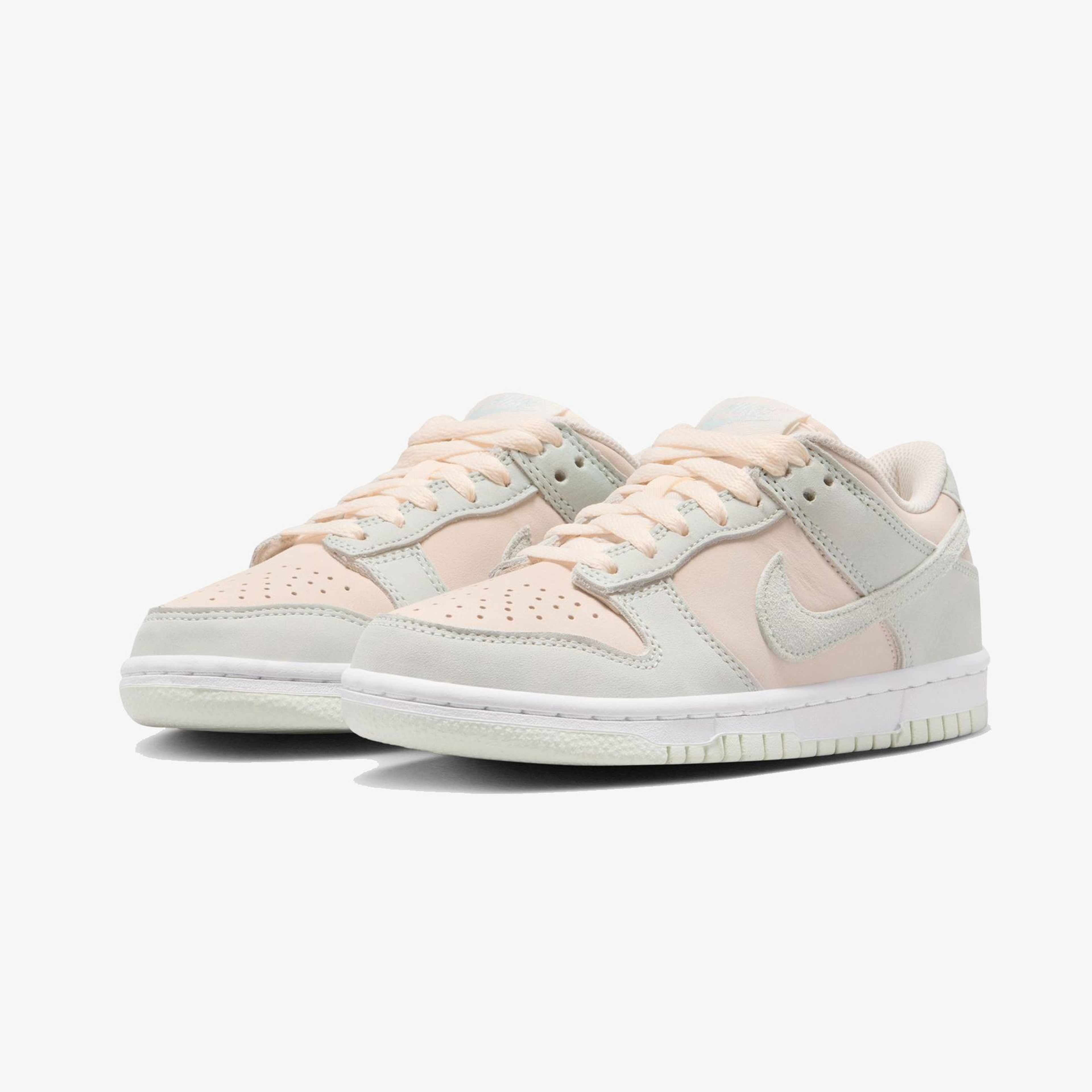 Nike Dunk Low Suede Pembe Spor Ayakkabı