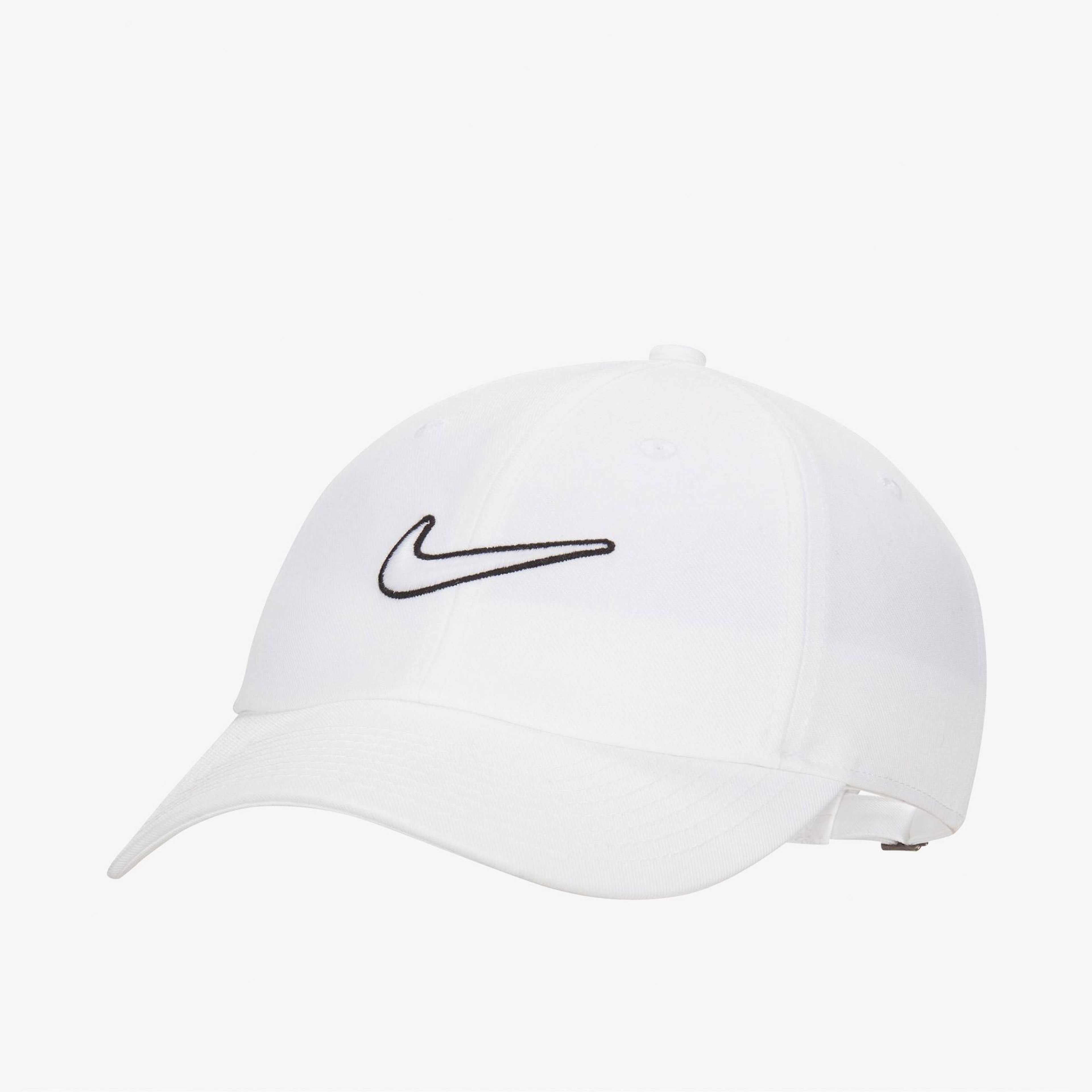 Nike Club Unstructured Swoosh Unisex Beyaz Şapka