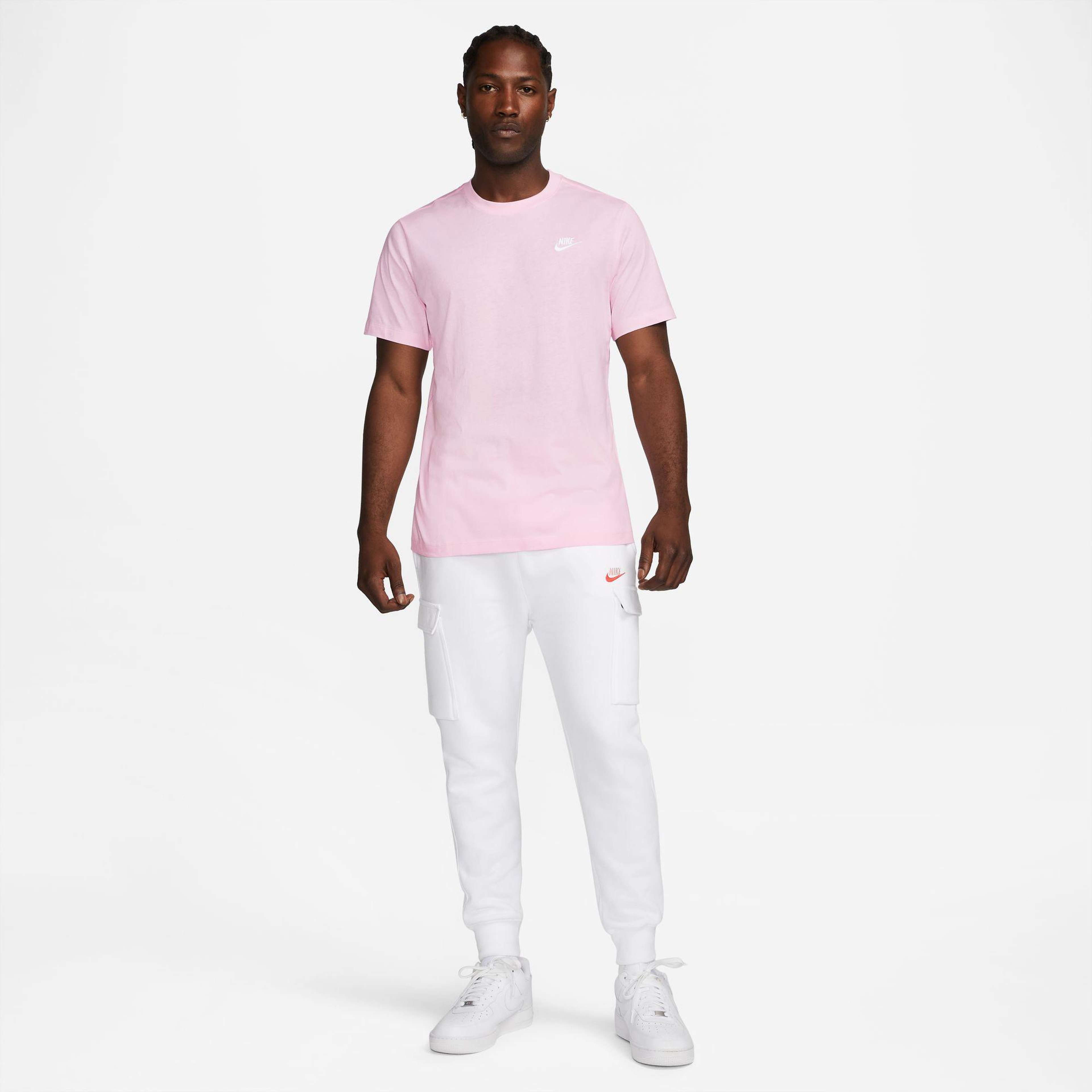 Nike Sportswear Club Erkek Pembe T-Shirt