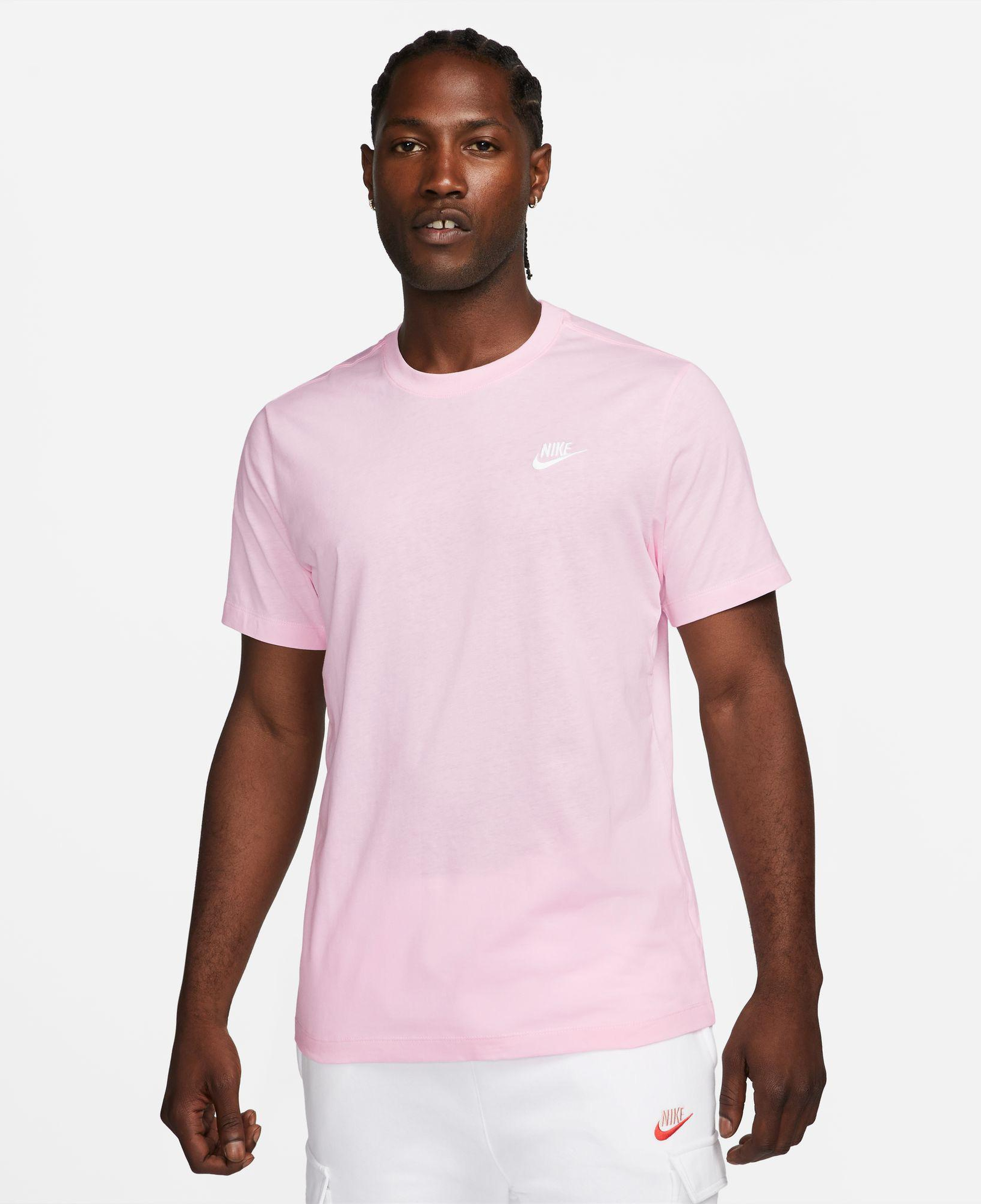 Nike Sportswear Club Erkek Pembe T-Shirt