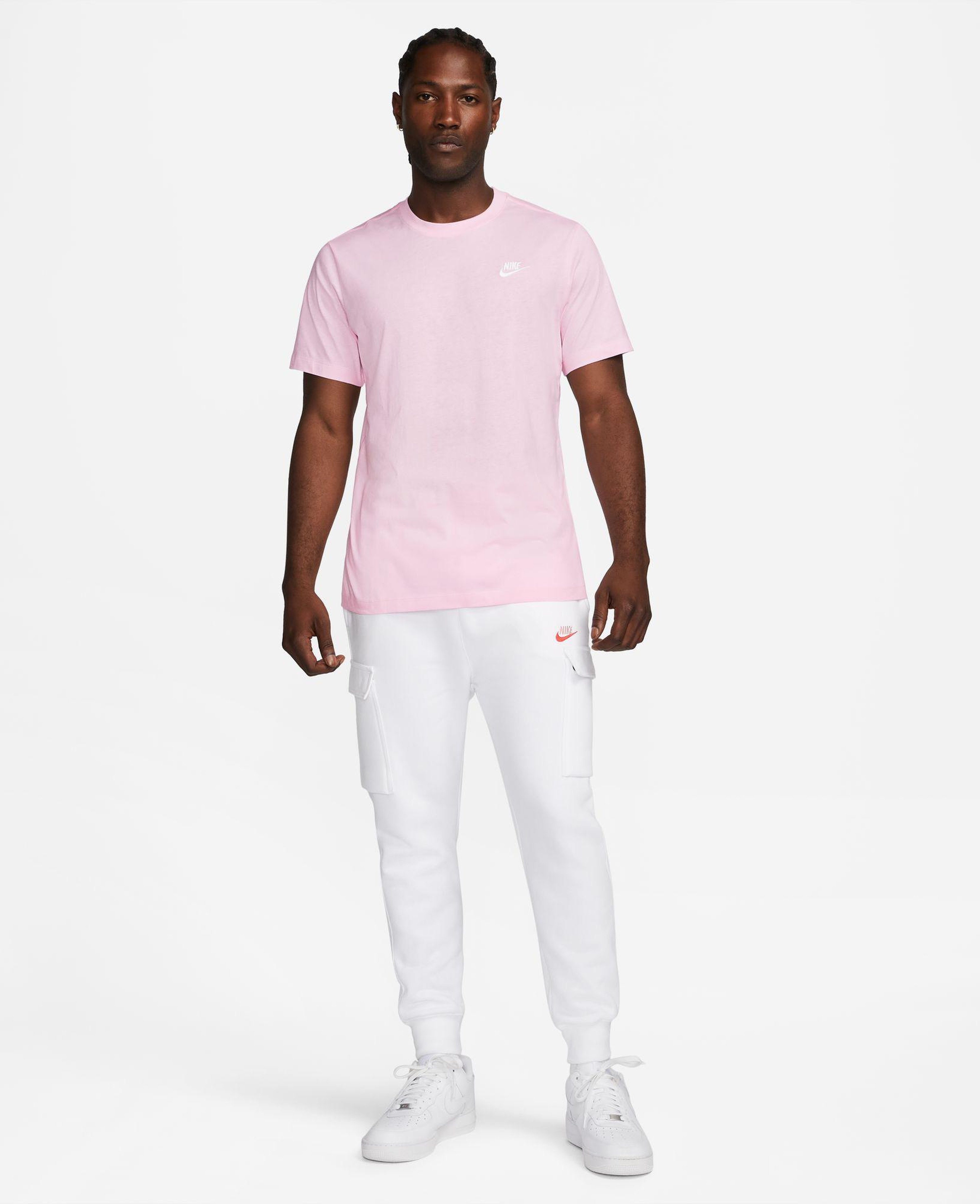 Nike Sportswear Club Erkek Pembe T-Shirt