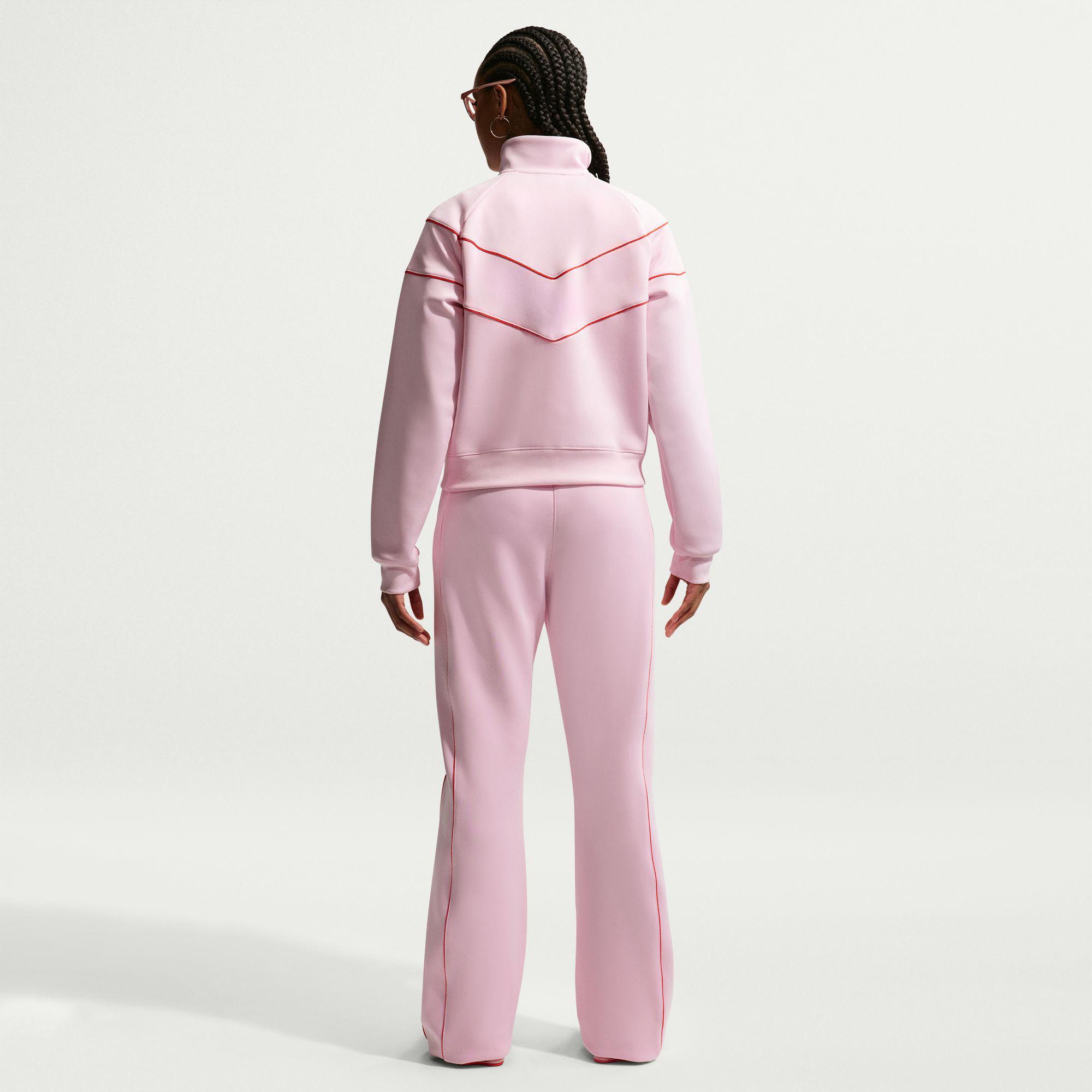 Nike Sportswear Windrunner Mid-Rise Kadın Pembe Eşofman Altı