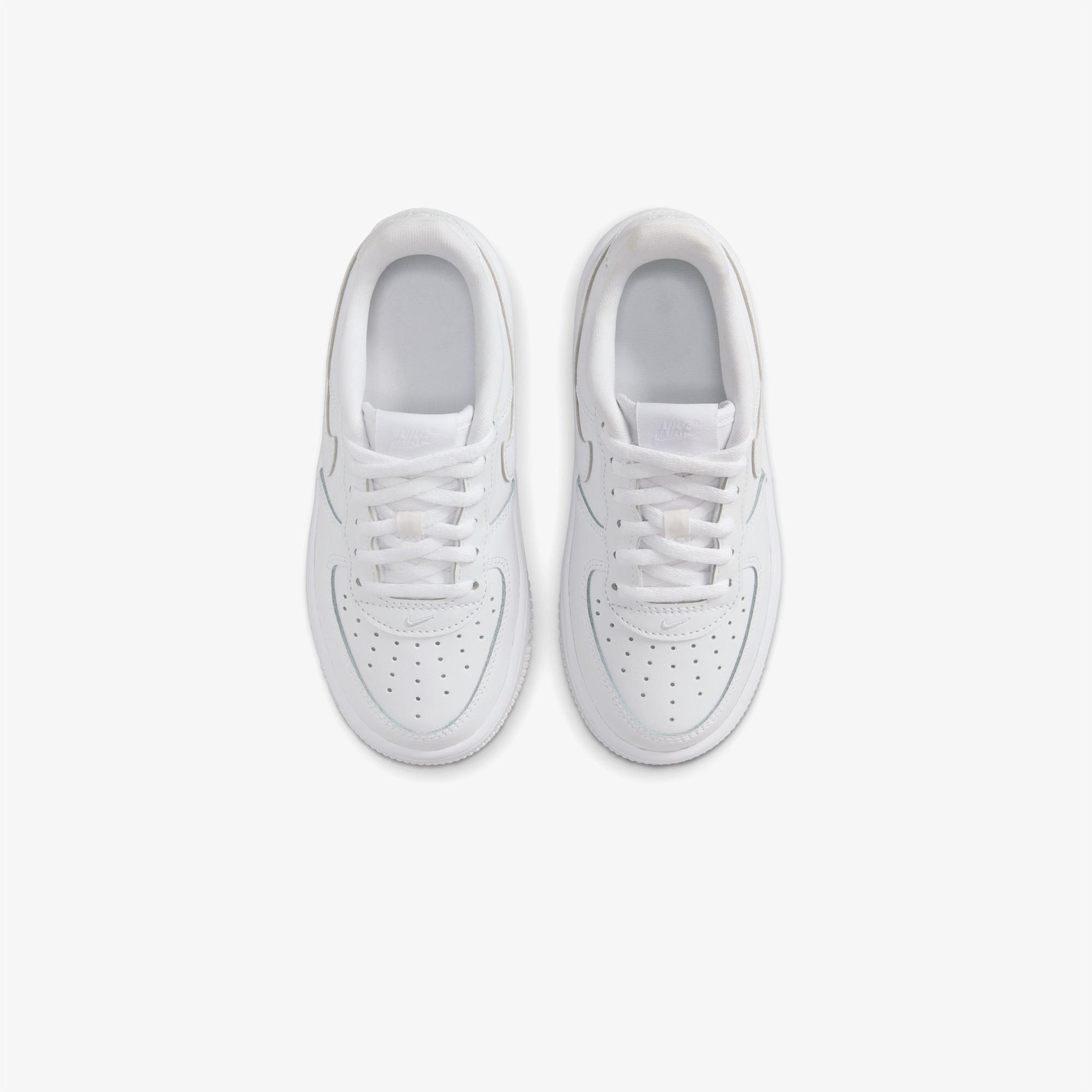 Nike Force 1 Low Lace Çocuk Beyaz Spor Ayakkabı