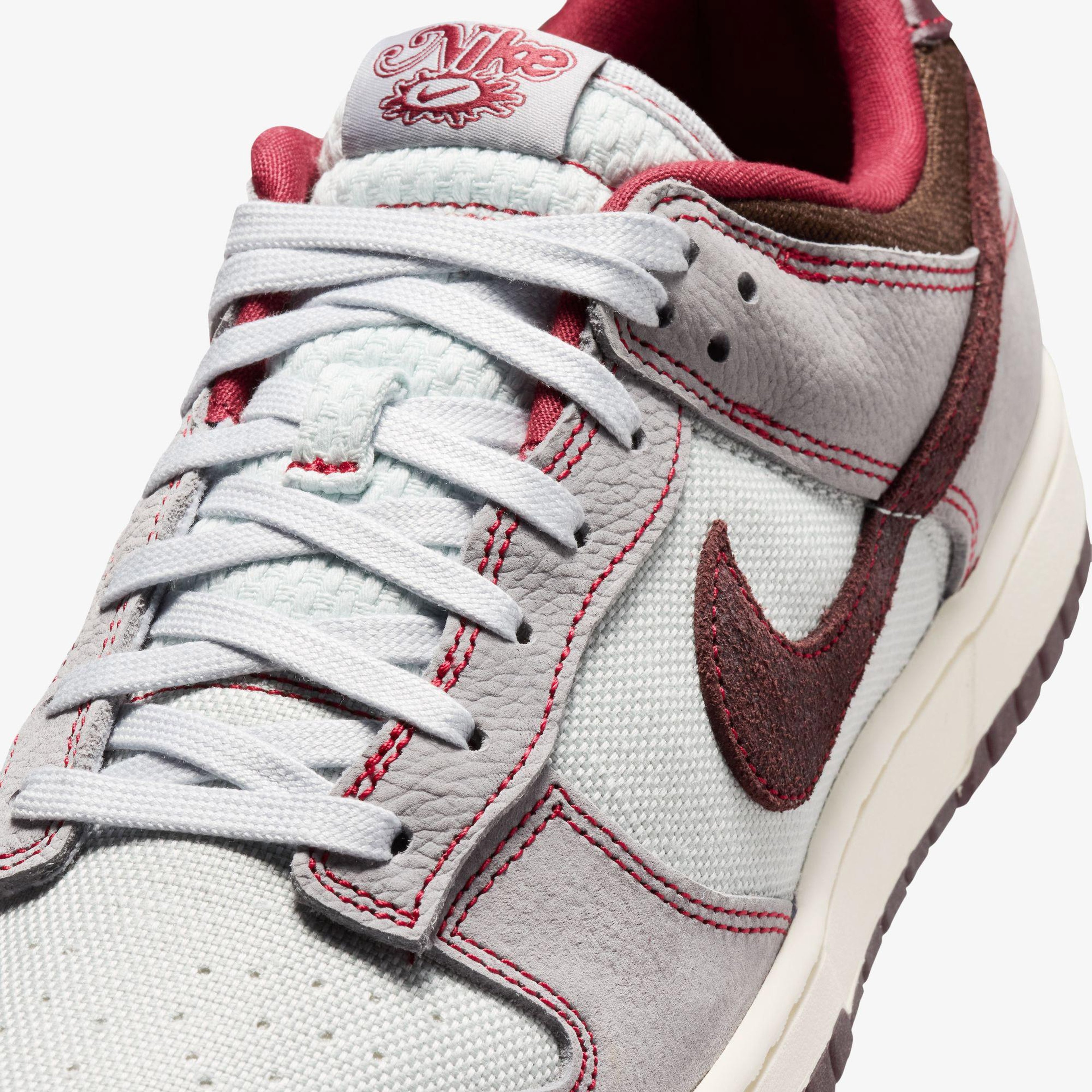 Nike Dunk Low Retro SE Erkek Bordo Spor Ayakkabı