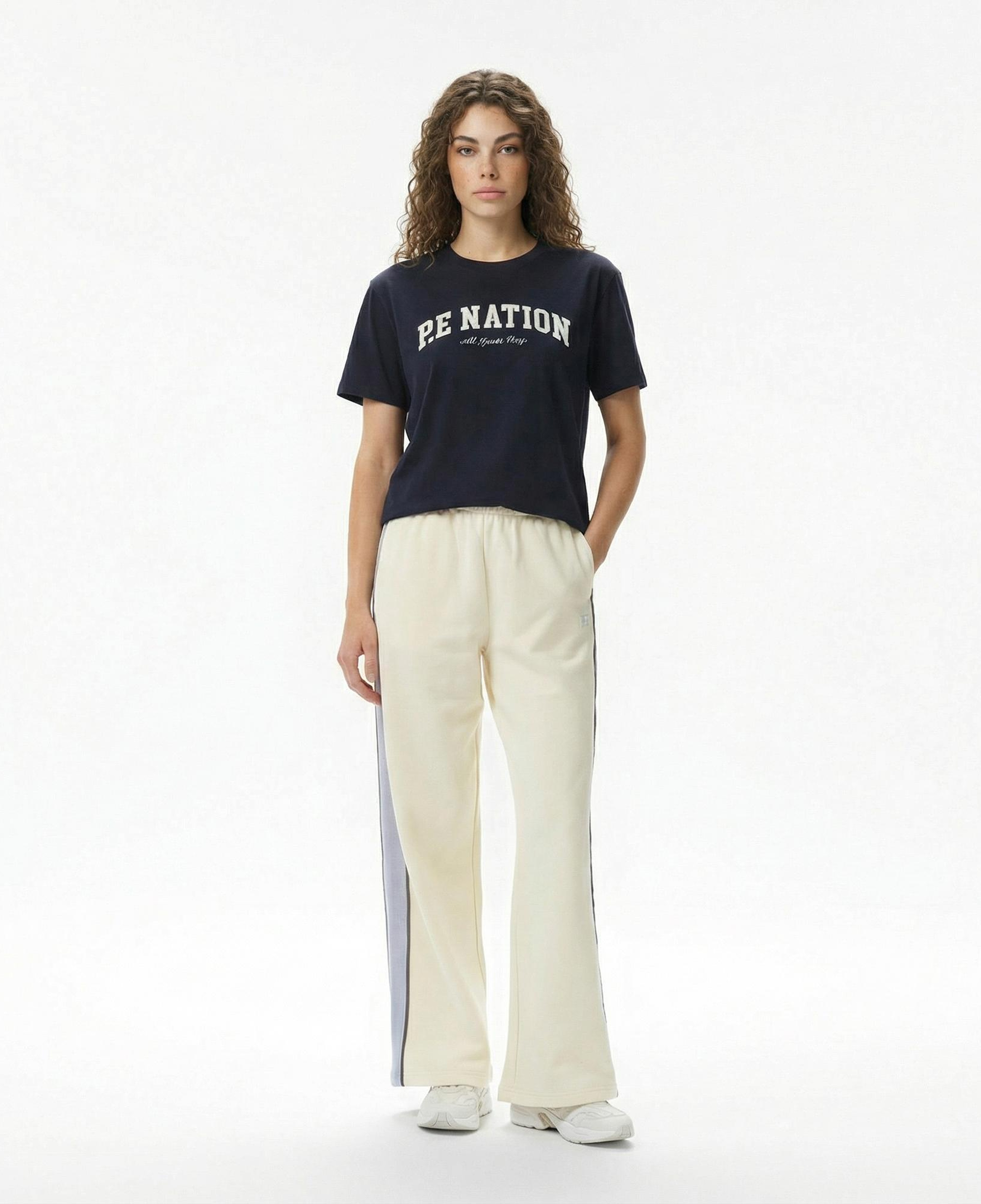P.E Nation Heritage Kadın Lacivert T-Shirt