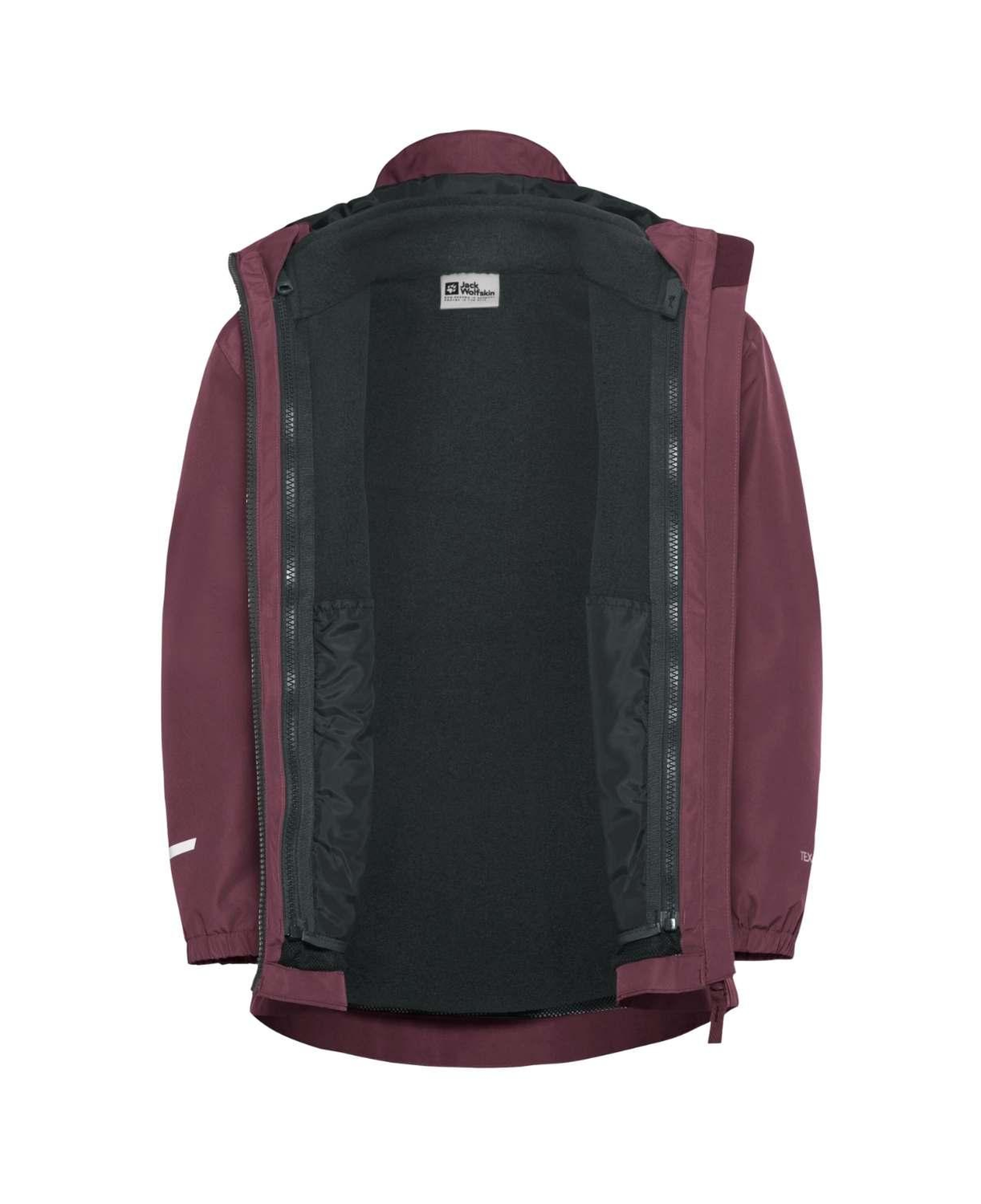 Jack Wolfskin Iceland 3in1 Unisex Çocuk Outdoor Ceketi