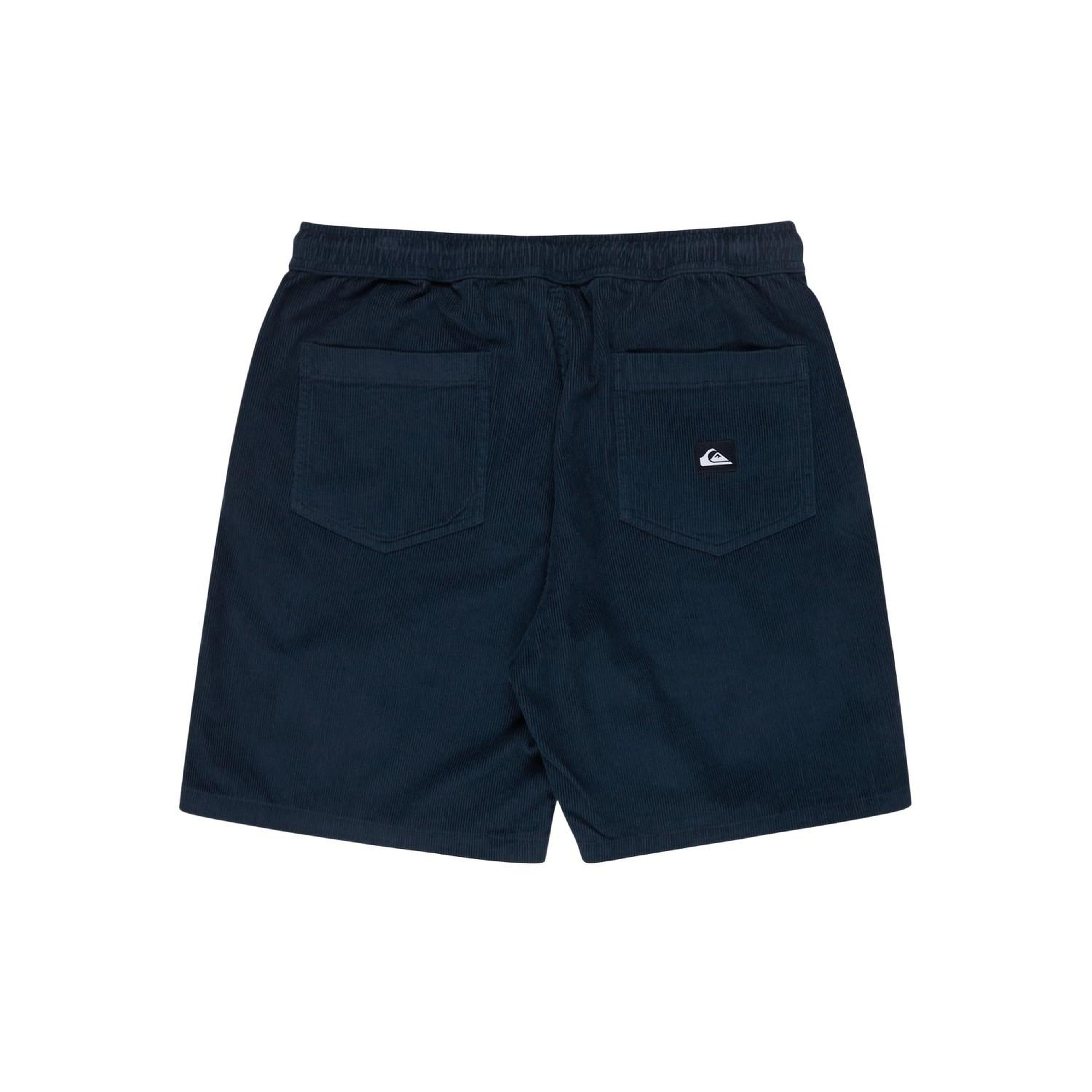 Quiksilver Taxercordws Erkek Mavi Şort