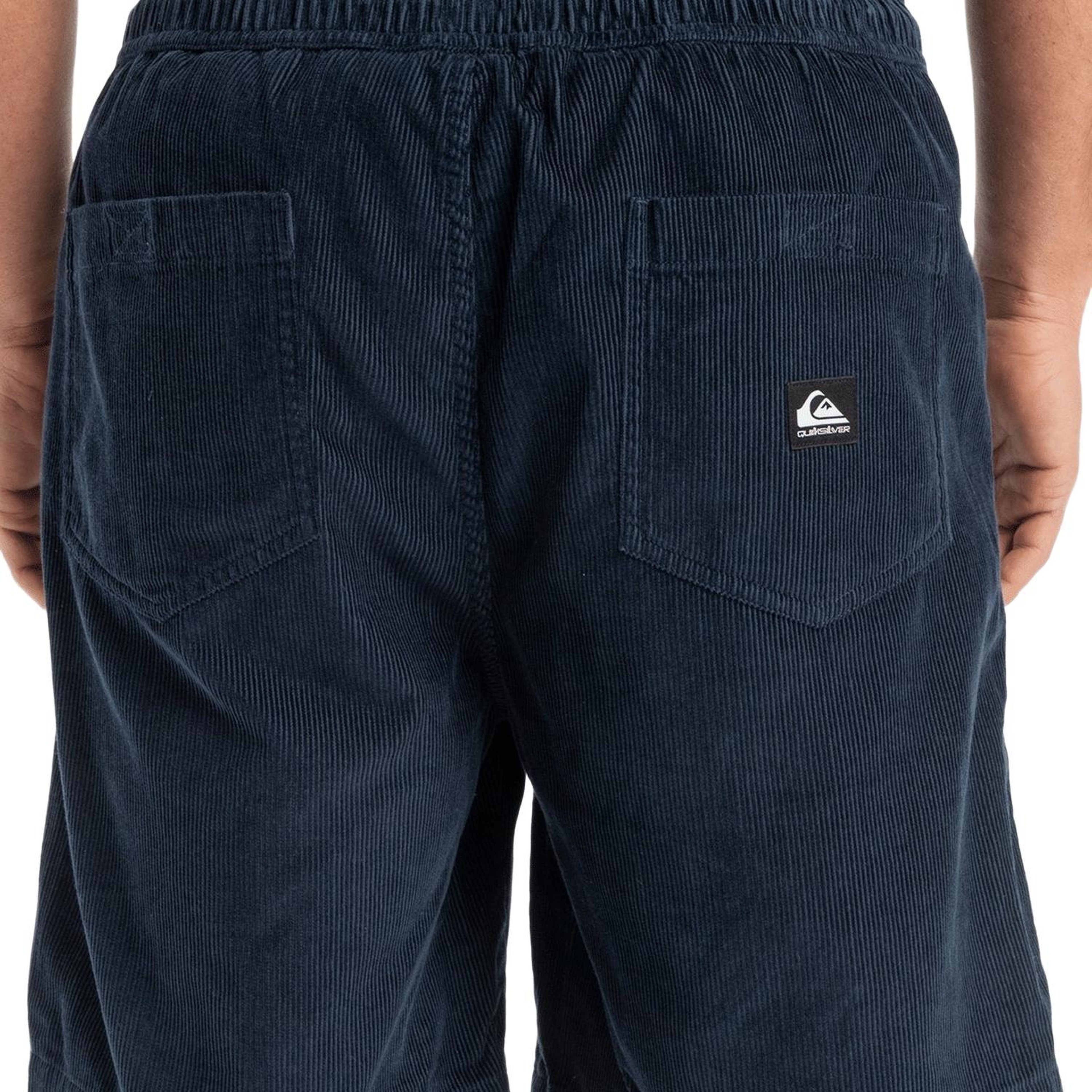 Quiksilver Taxercordws Erkek Mavi Şort