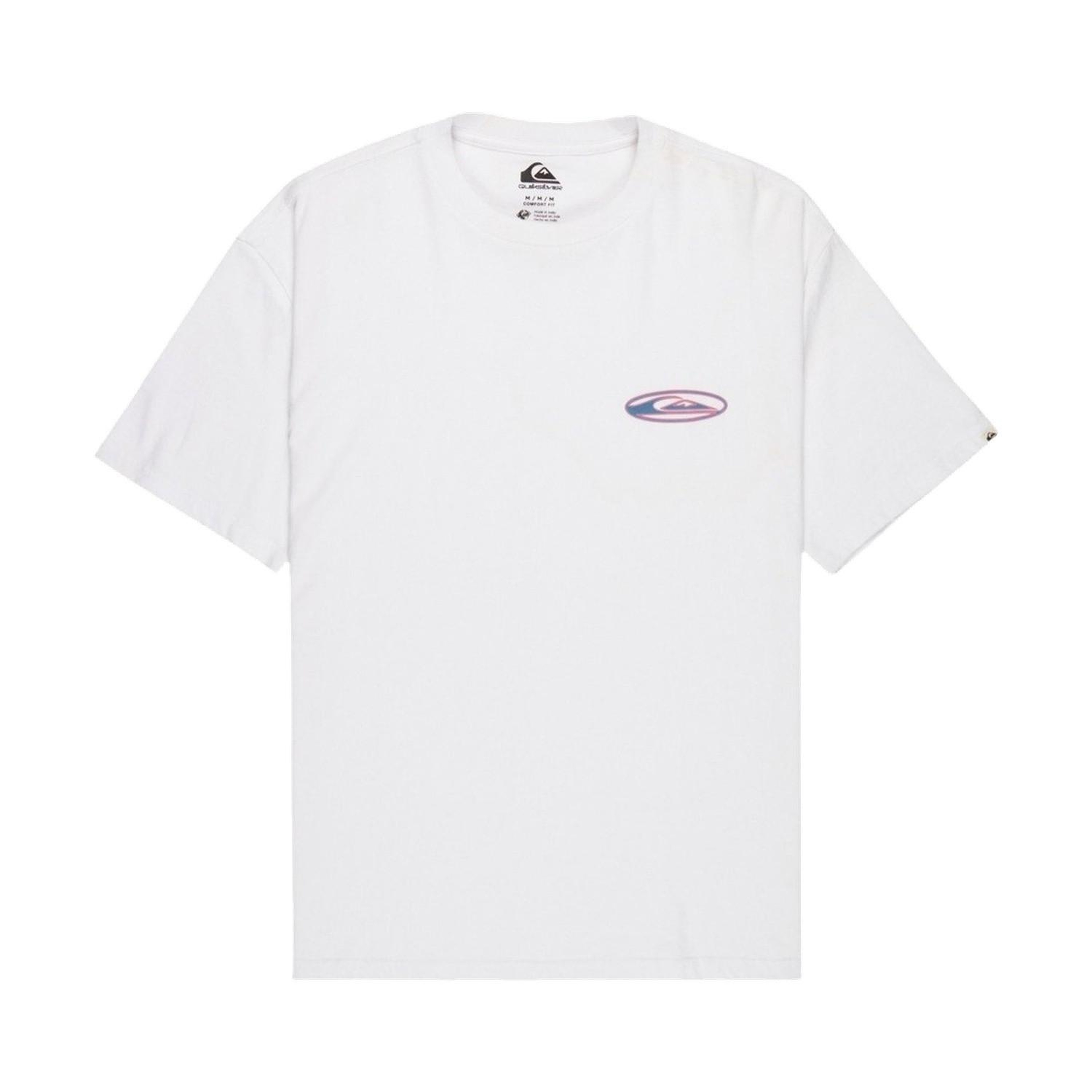 Quiksilver Quikglobe Erkek Beyaz Tişört