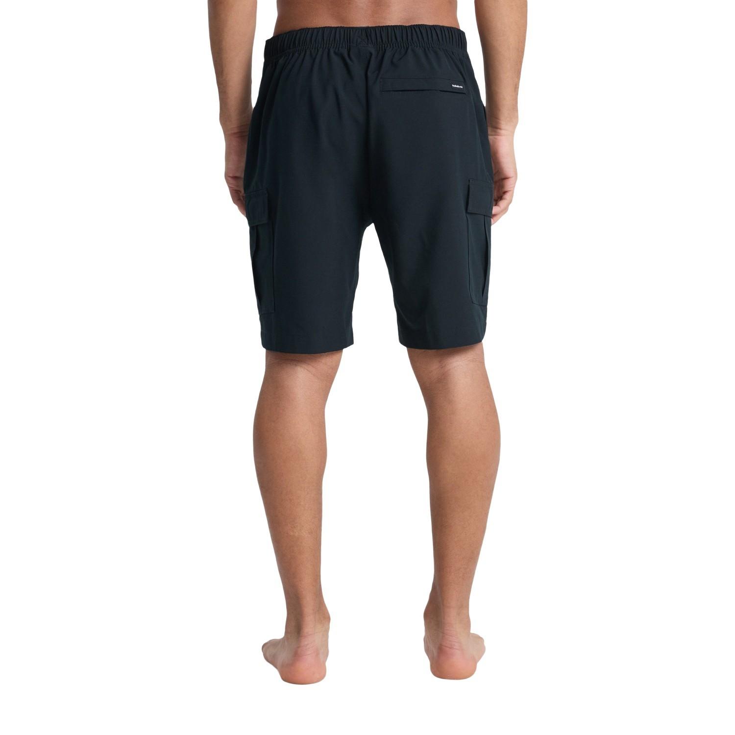 Quiksilver Half Jam Cargo Erkek Siyah Şort