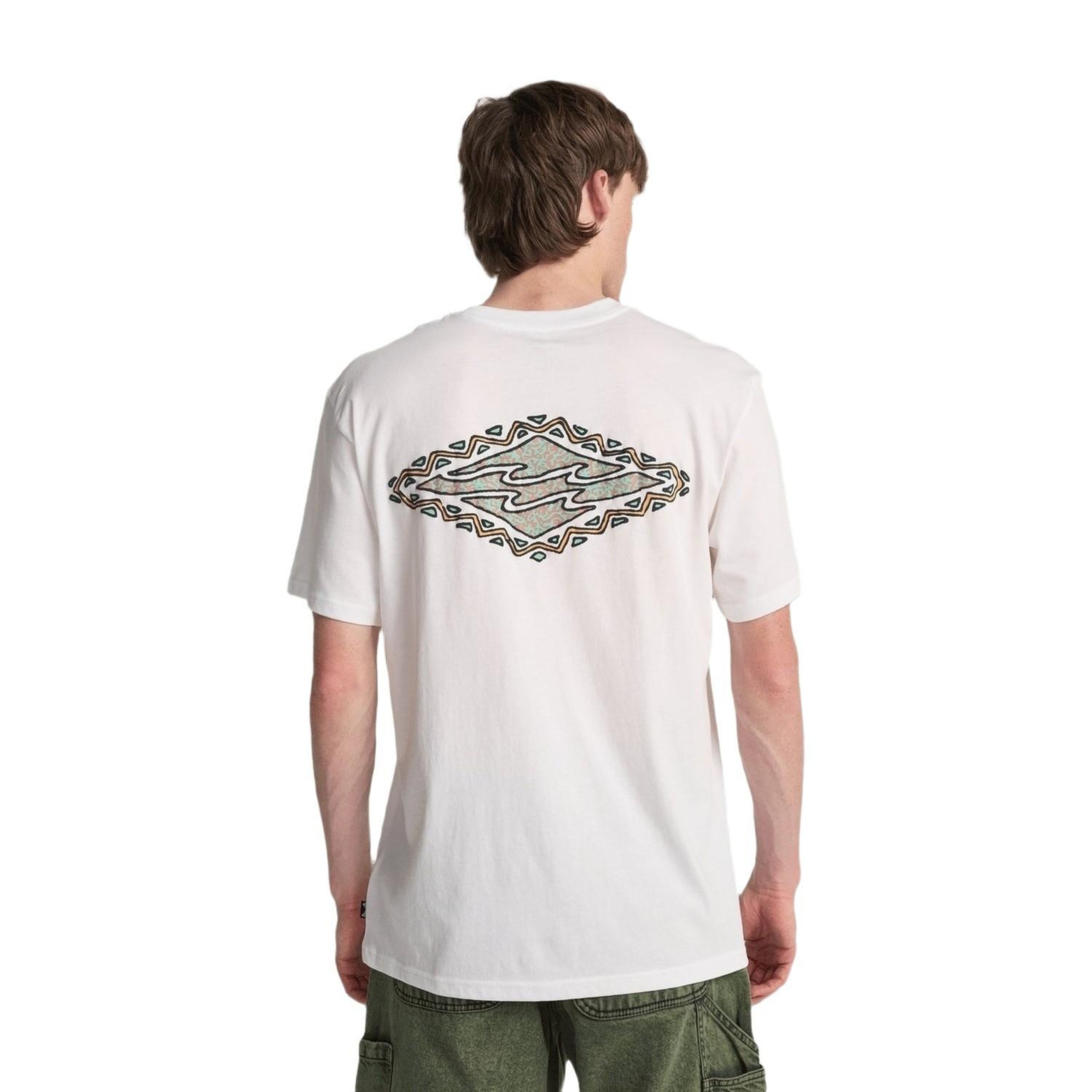 Billabong Crayon Wave Erkek Beyaz Tişört