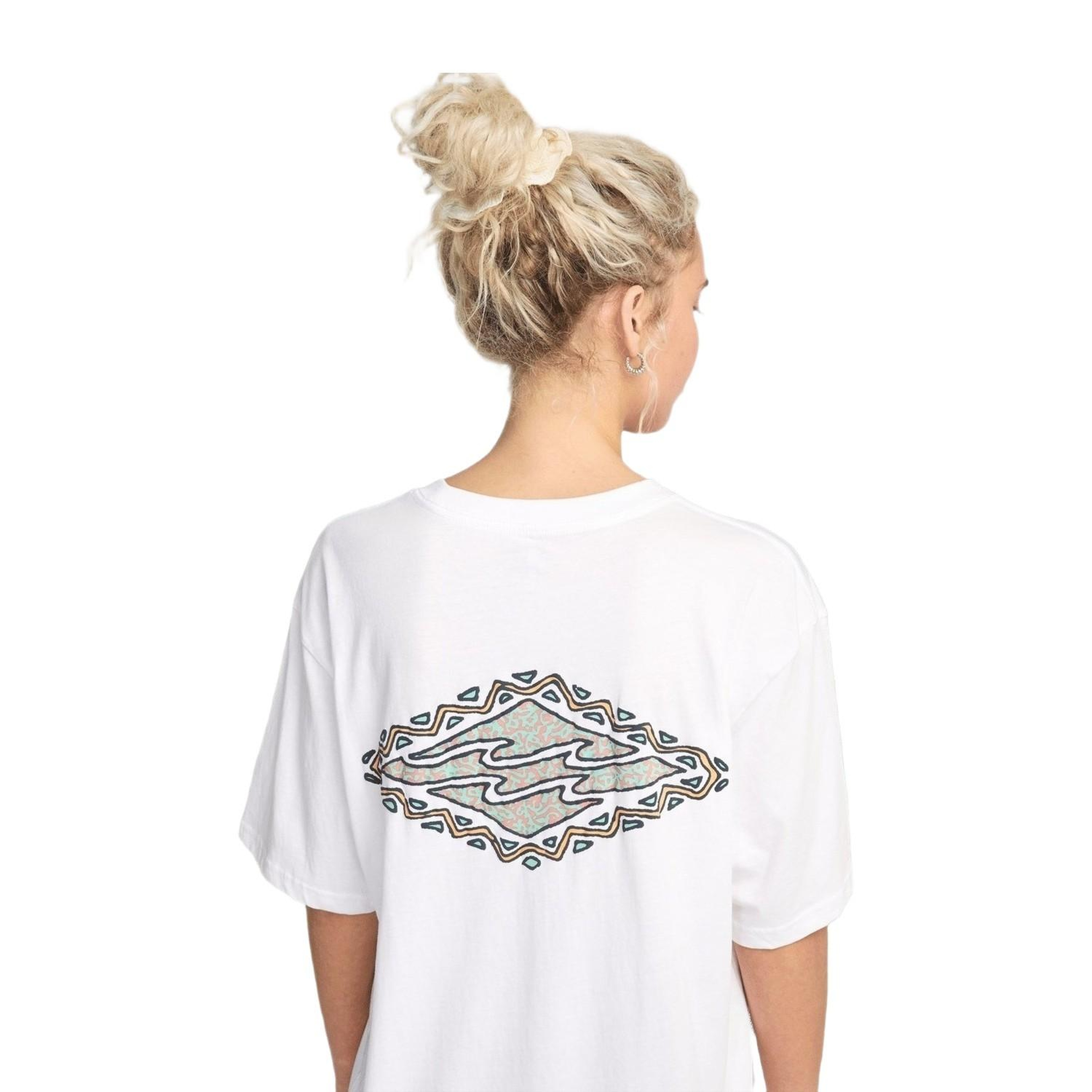 Billabong Crayon Wave Erkek Beyaz Tişört