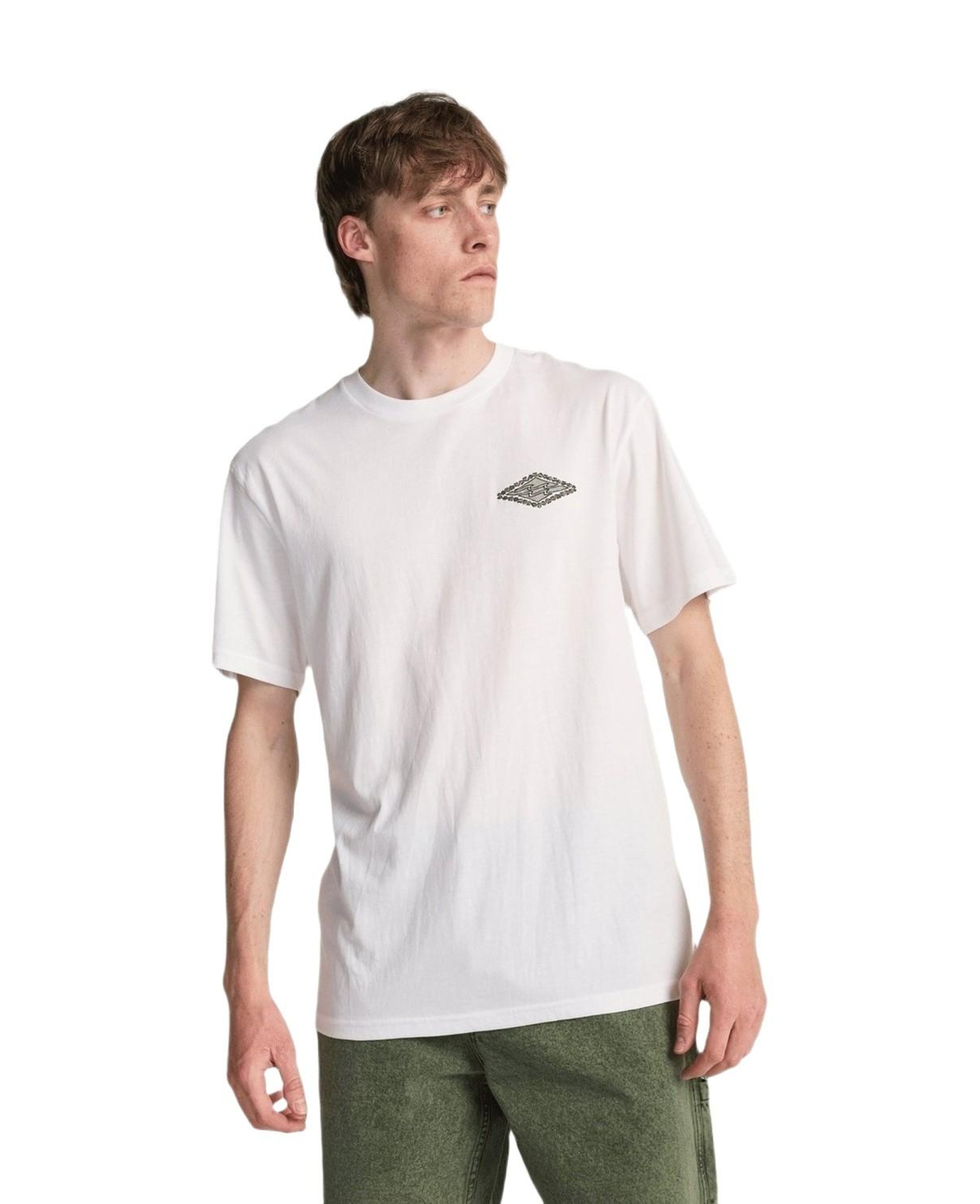 Billabong Crayon Wave Erkek Beyaz Tişört
