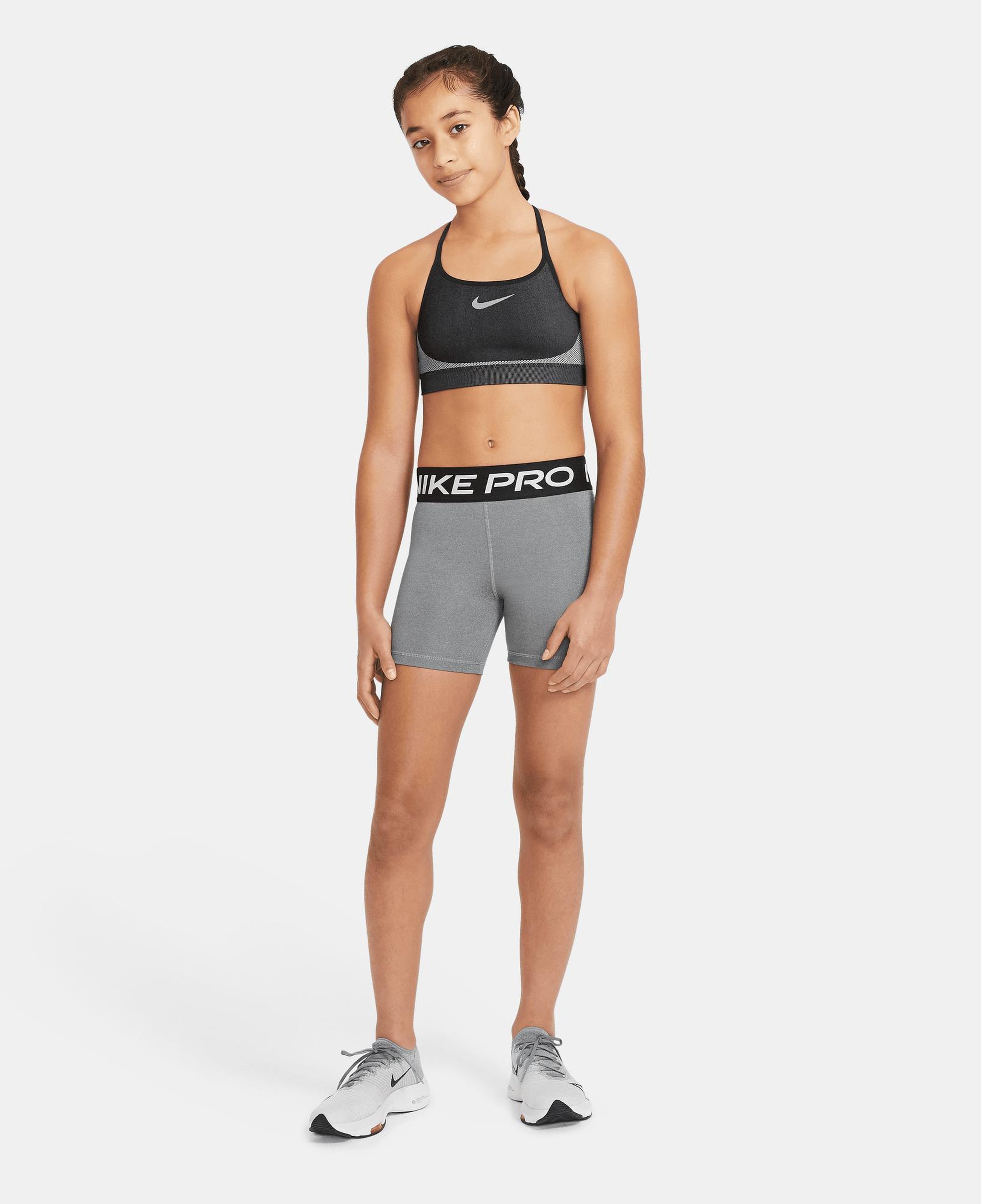 Nike Pro Çocuk Gri Kısa Tayt