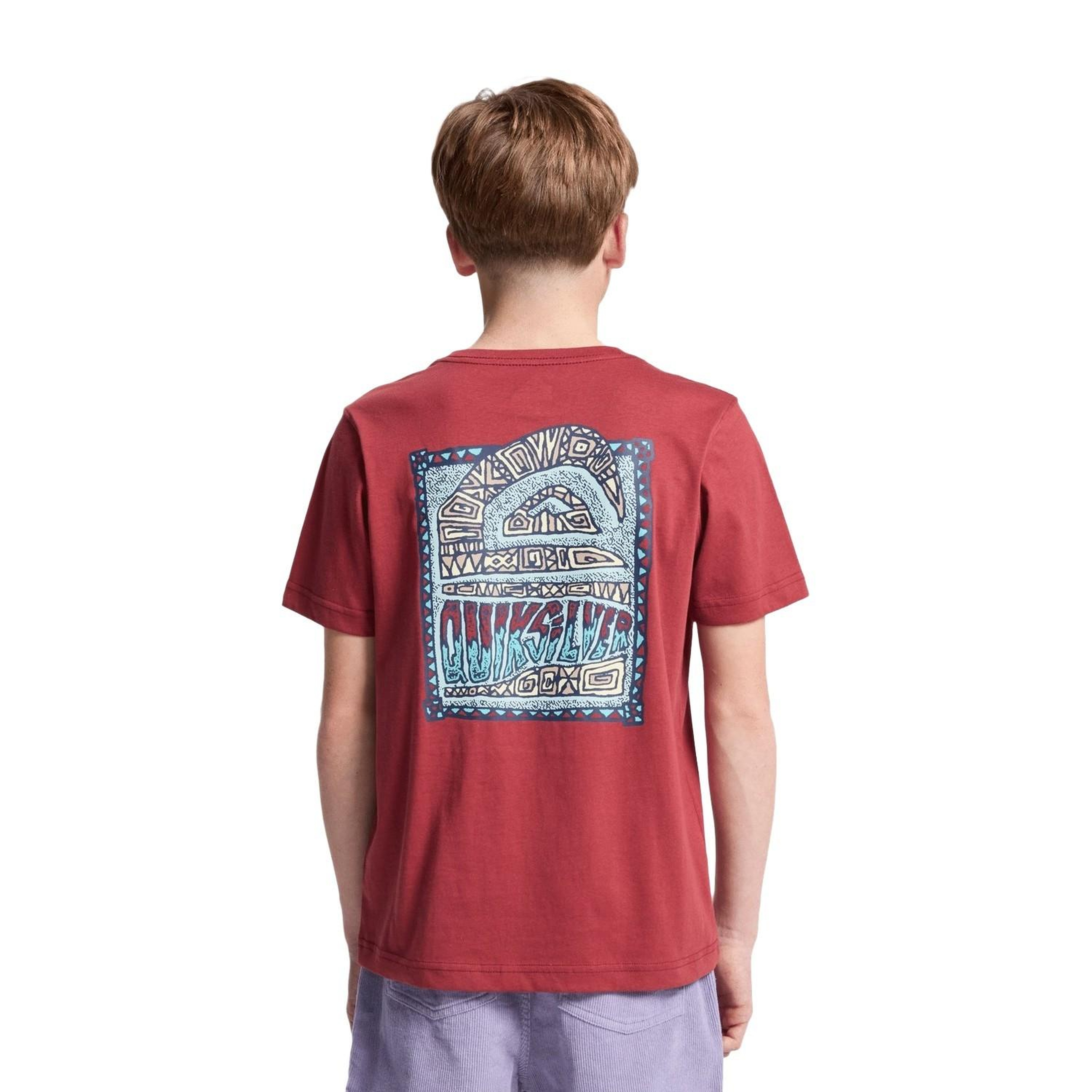 Quiksilver Heritage Erkek Çocuk Kırmızı Tişört