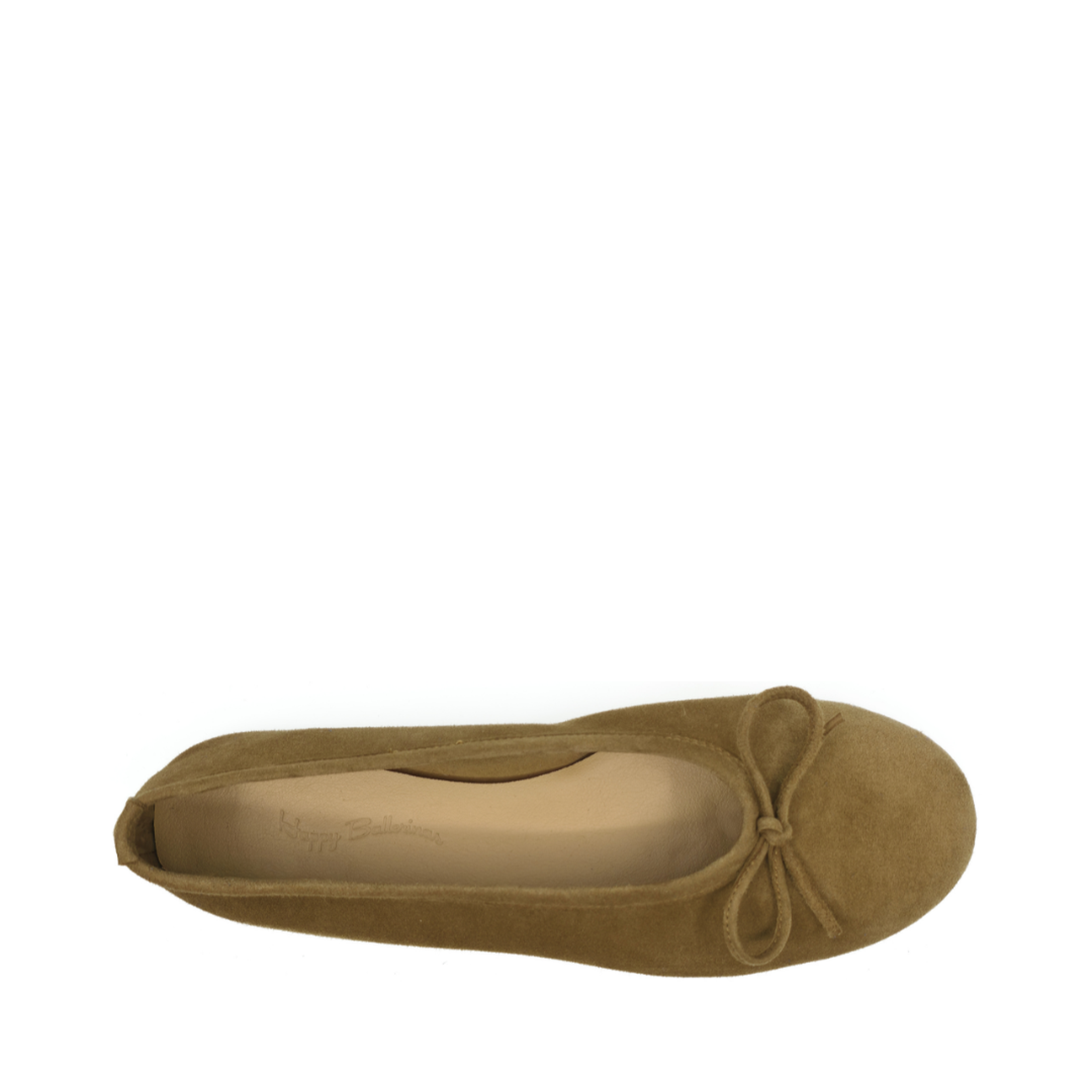 Francesca - Tütün Rengi Süet Barefoot Babet