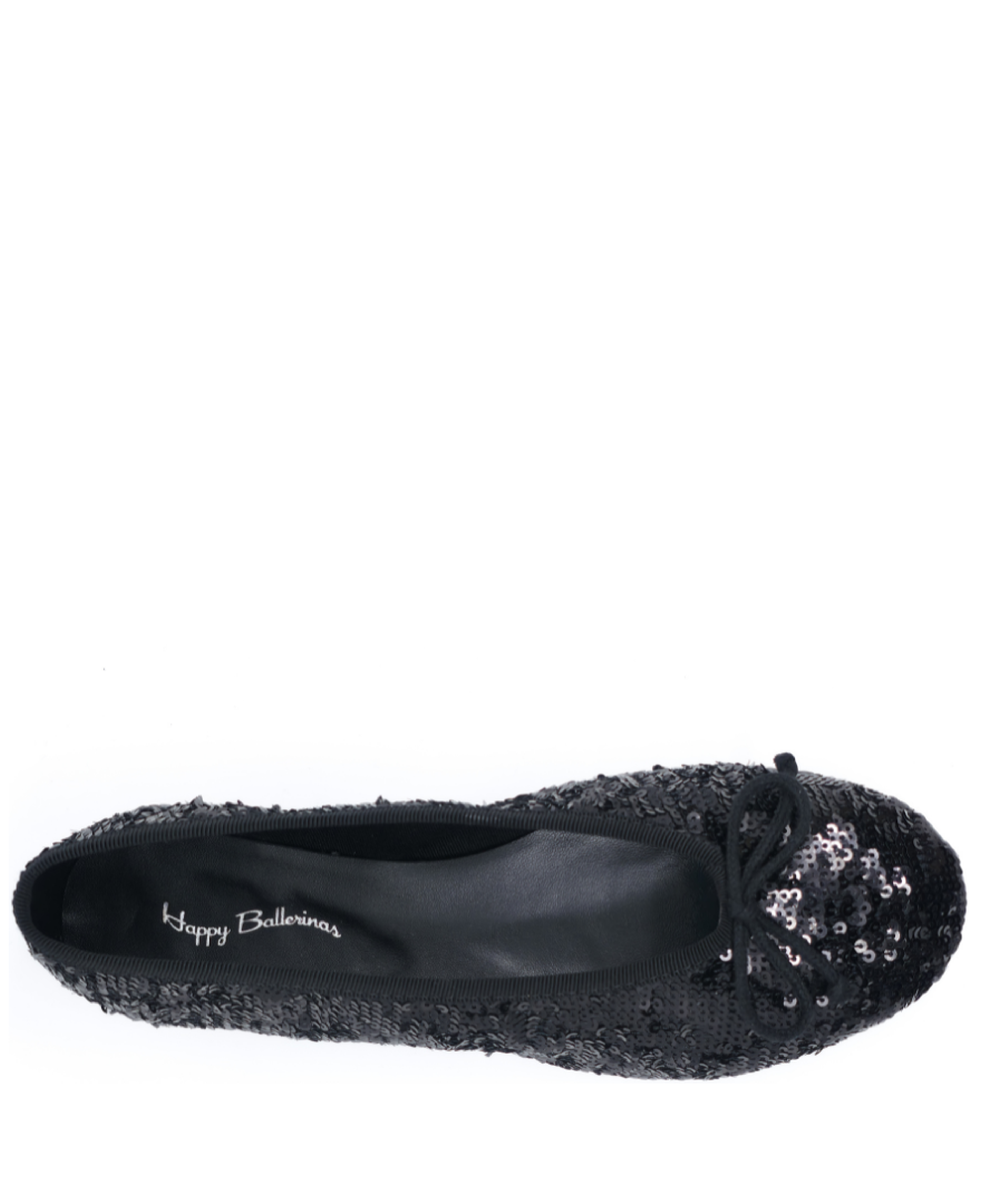 Sophia - Siyah Payet İşlemeli Barefoot Babet