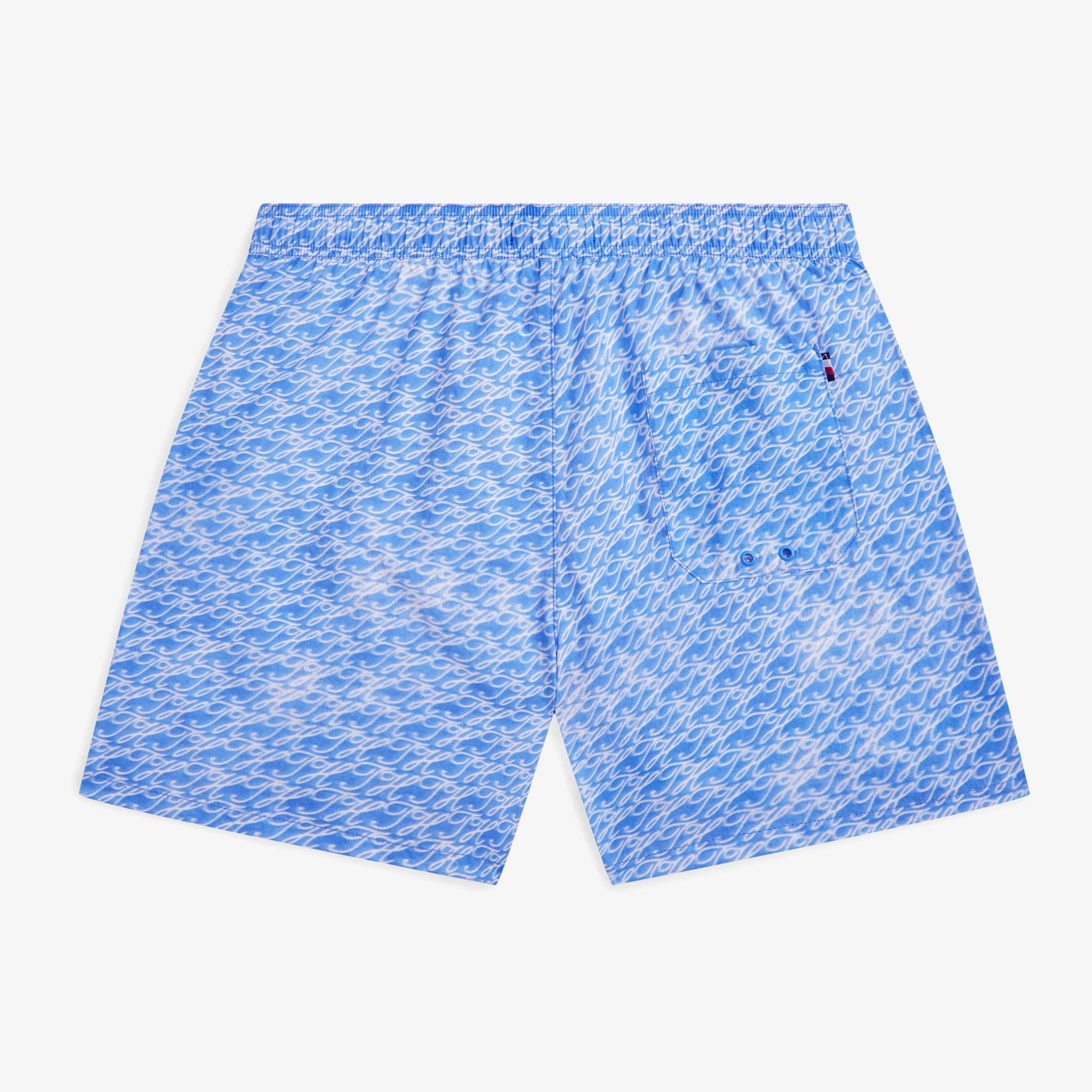 Tommy Hilfiger Essentials Erkek Mavi Deniz Şortu