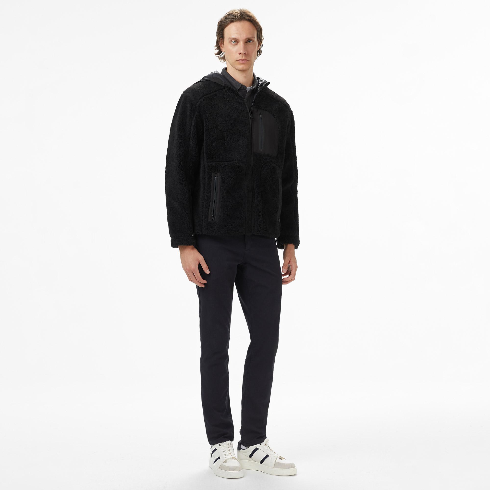 Nautica Erkek Siyah Regular Fit Mont