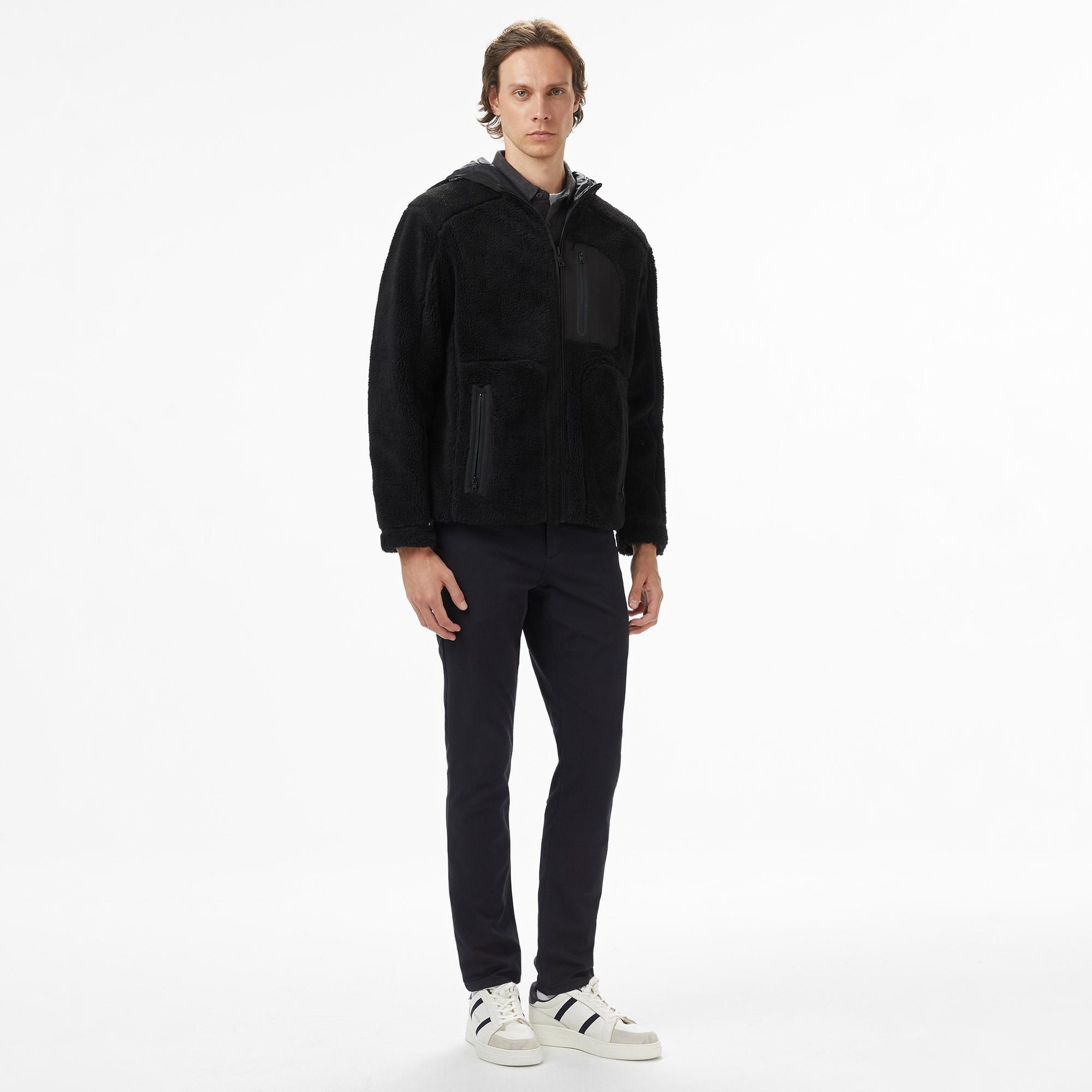 Nautica Erkek Siyah Regular Fit Mont