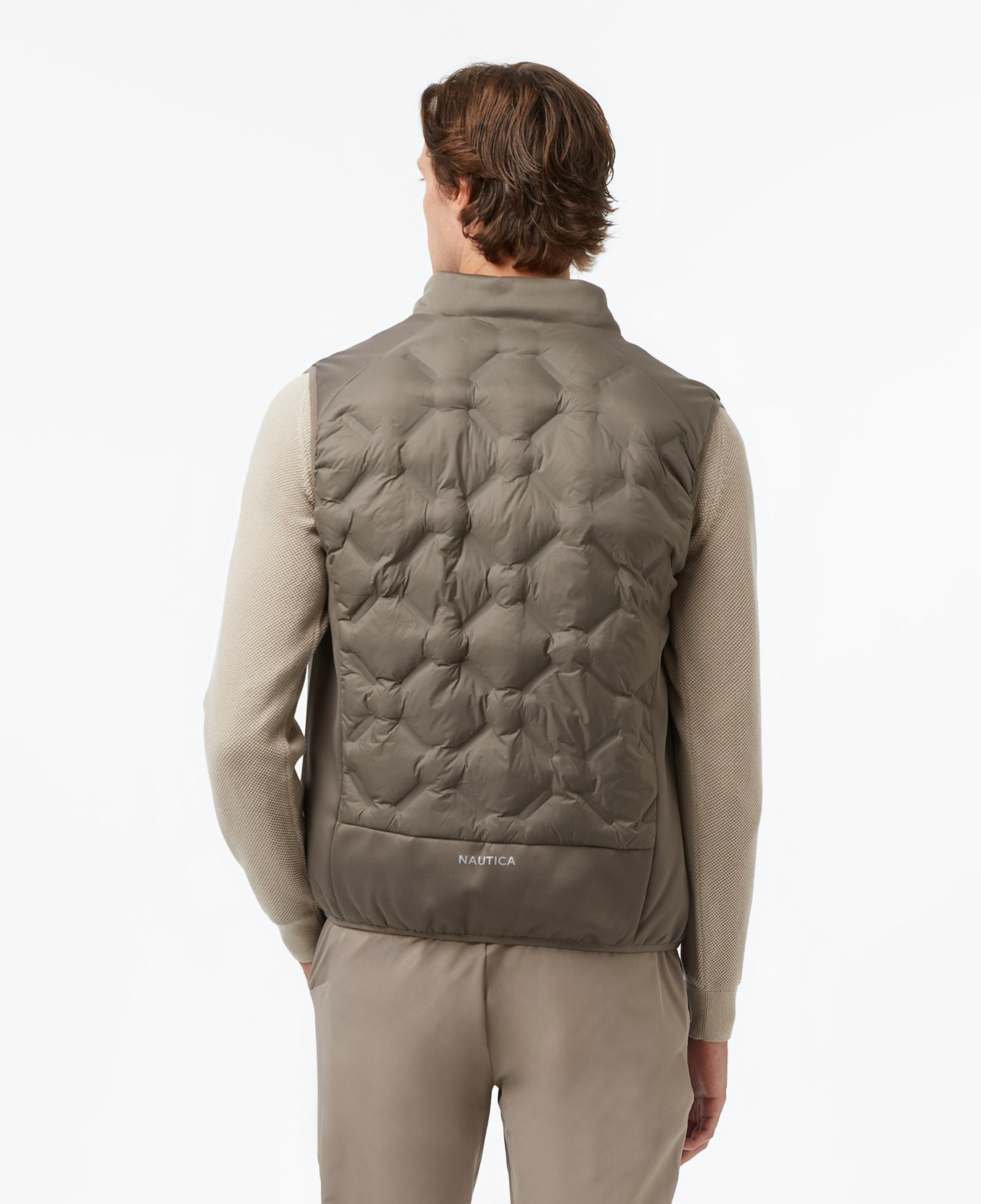 Nautica Erkek Kahverengi Regular Fit Yelek