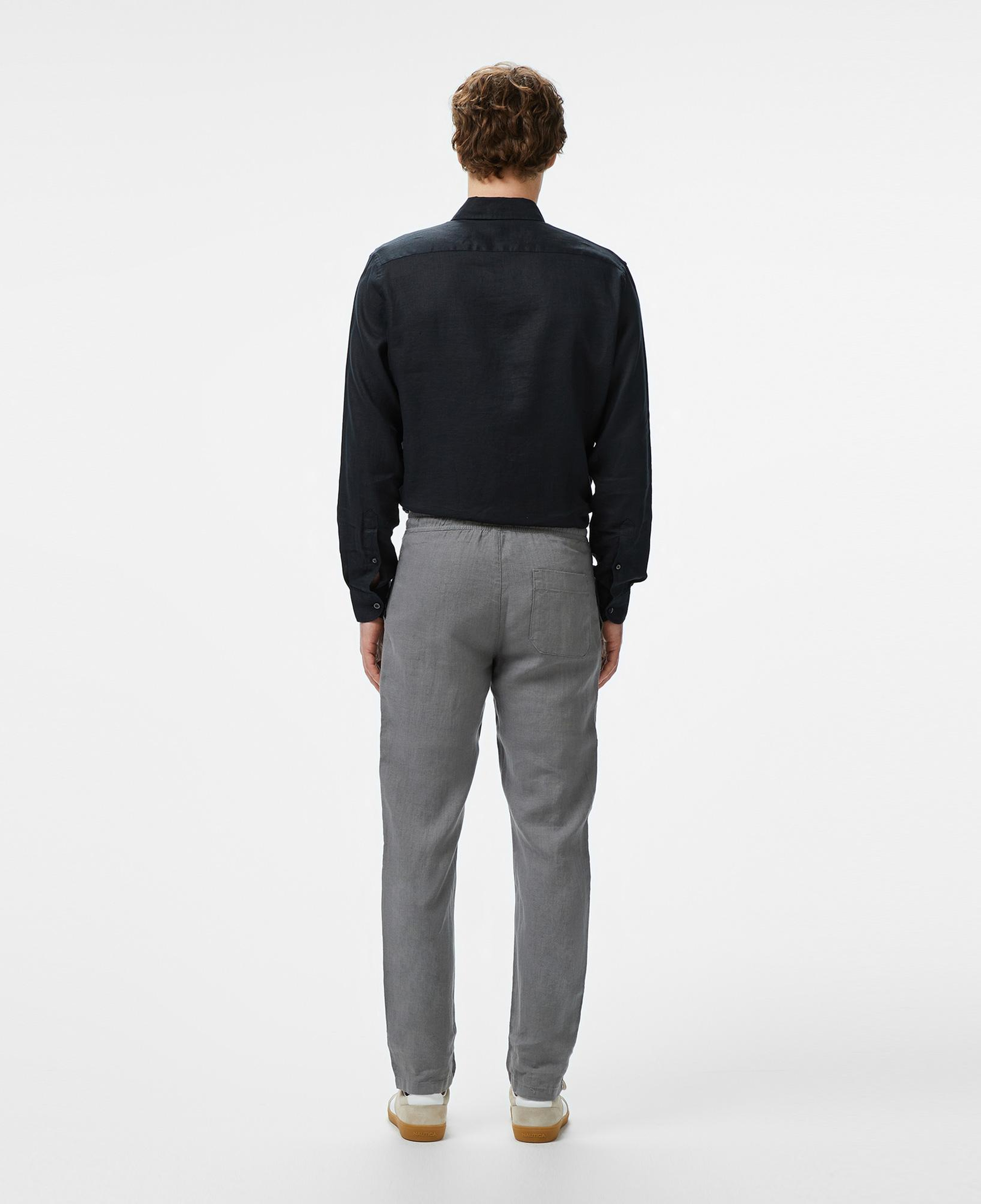 Nautica Erkek Gri Jogger Keten Pantolon