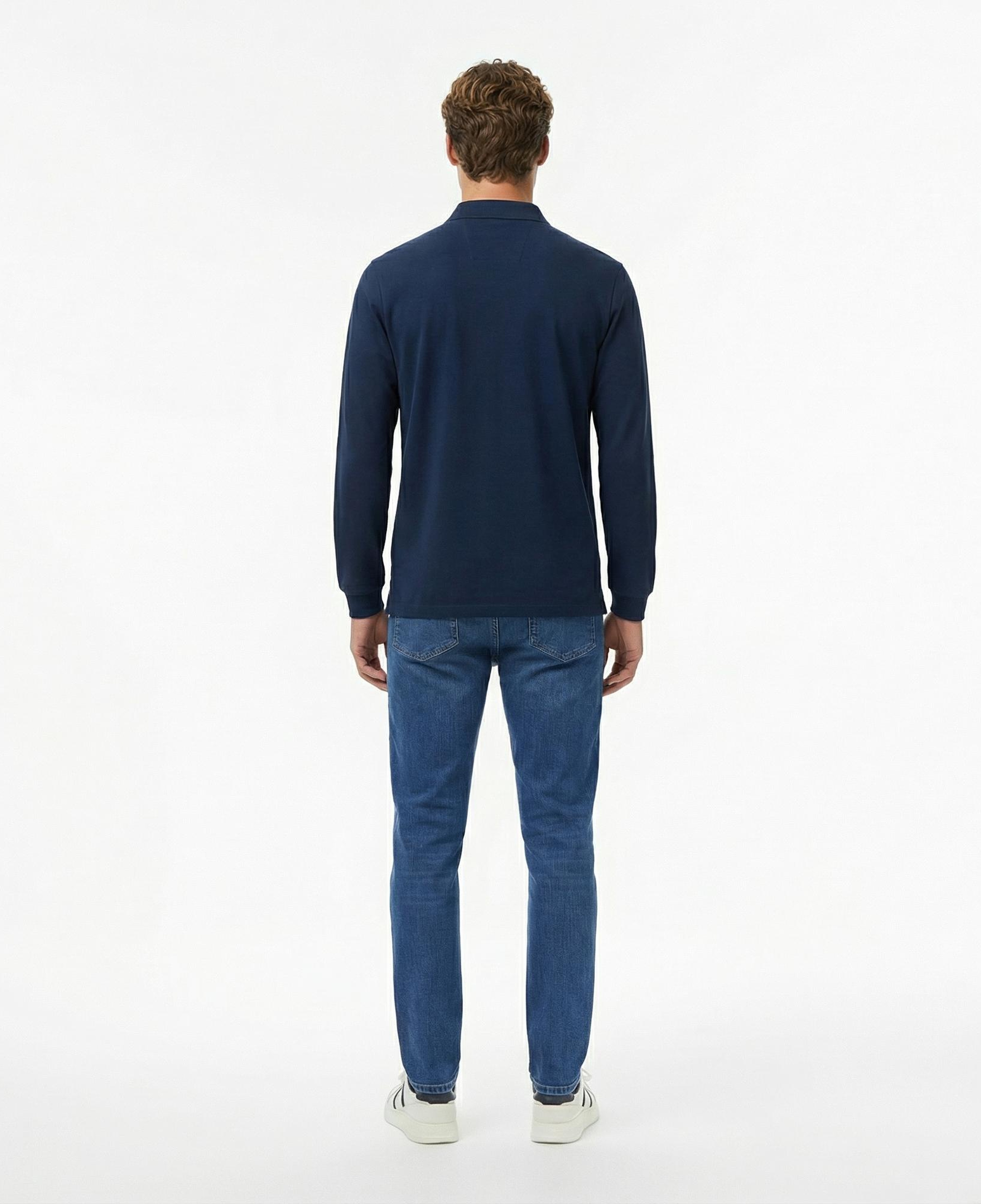 Nautica Erkek Mavi Skinny Straight Pantolon