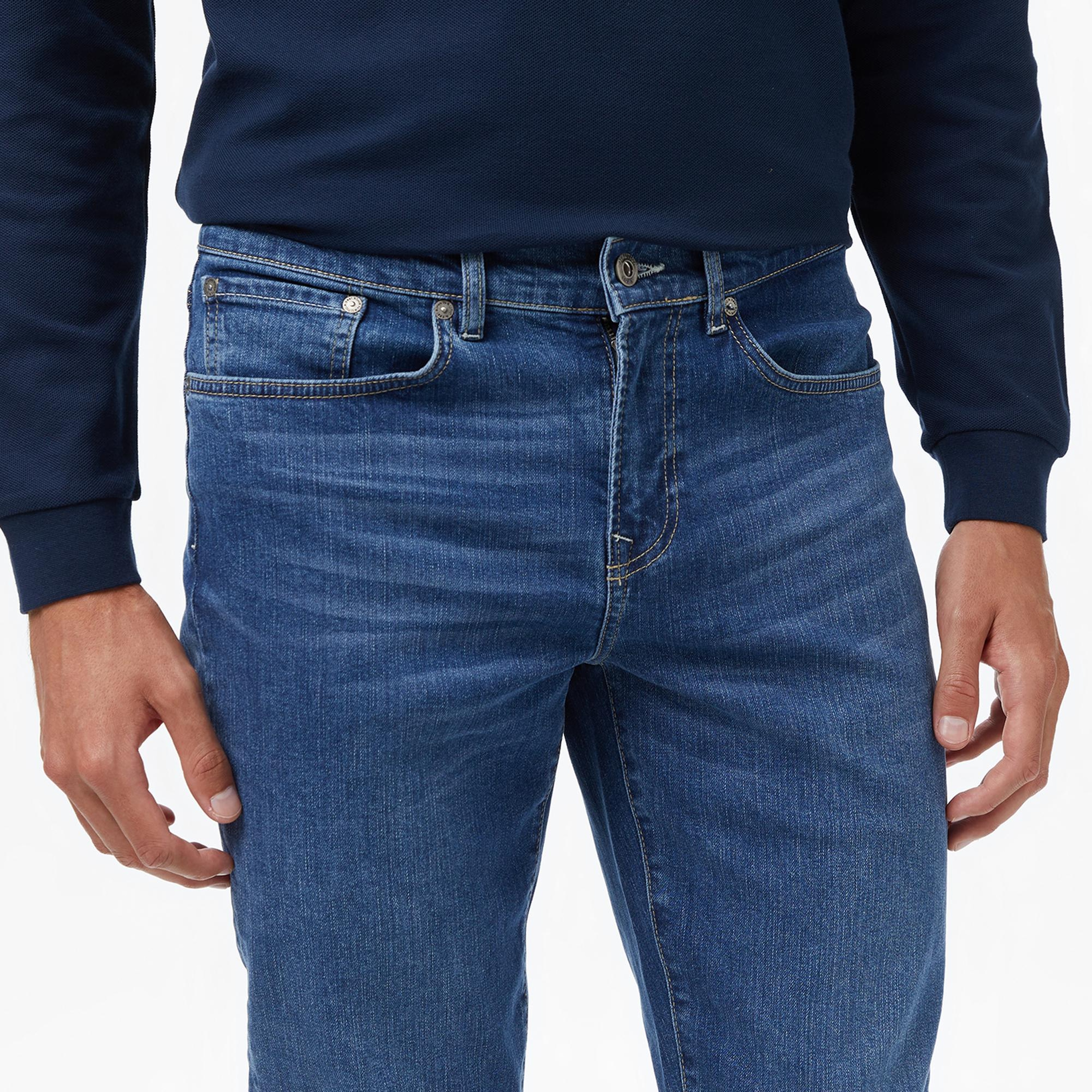 Nautica Erkek Mavi Skinny Straight Pantolon