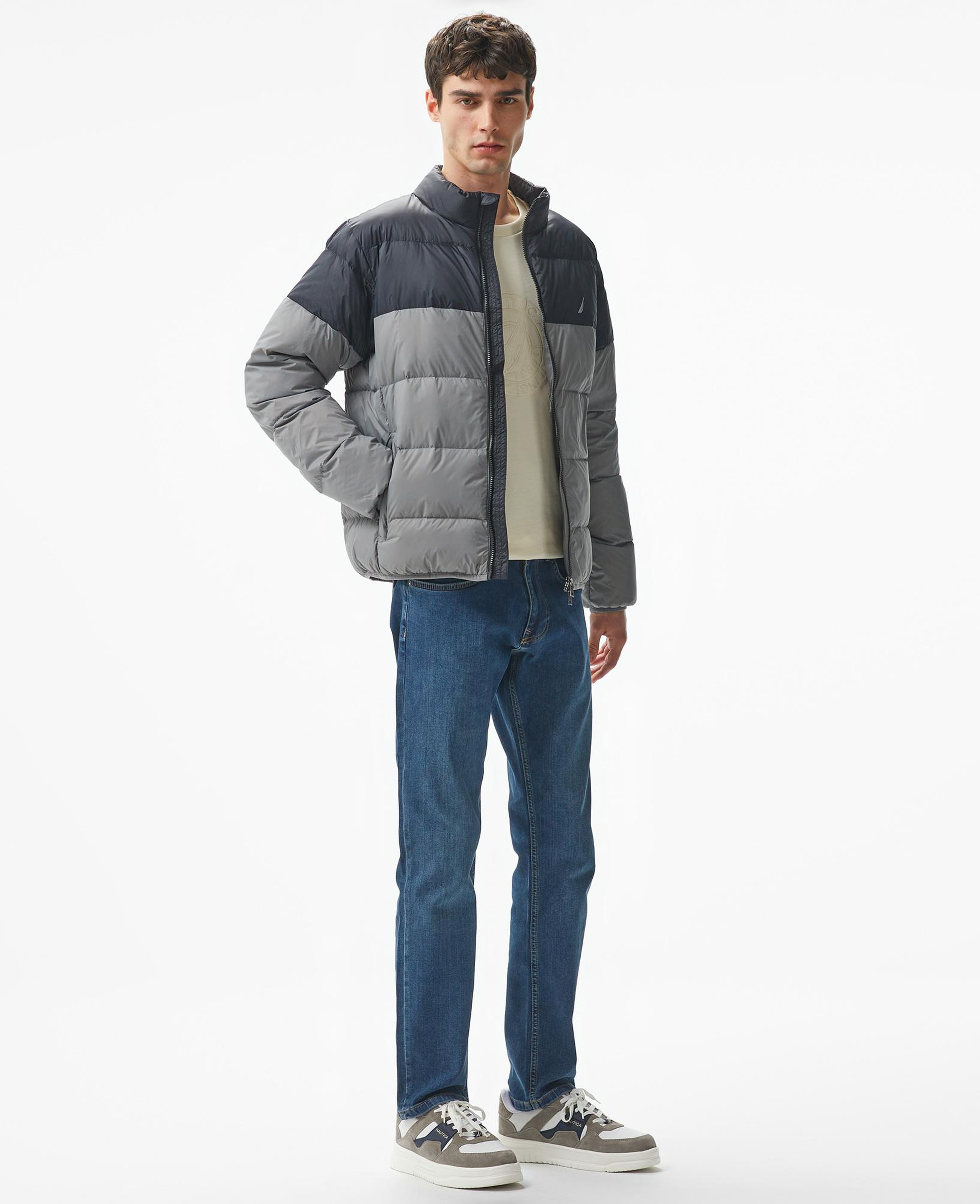 Nautica Erkek Gri Mont
