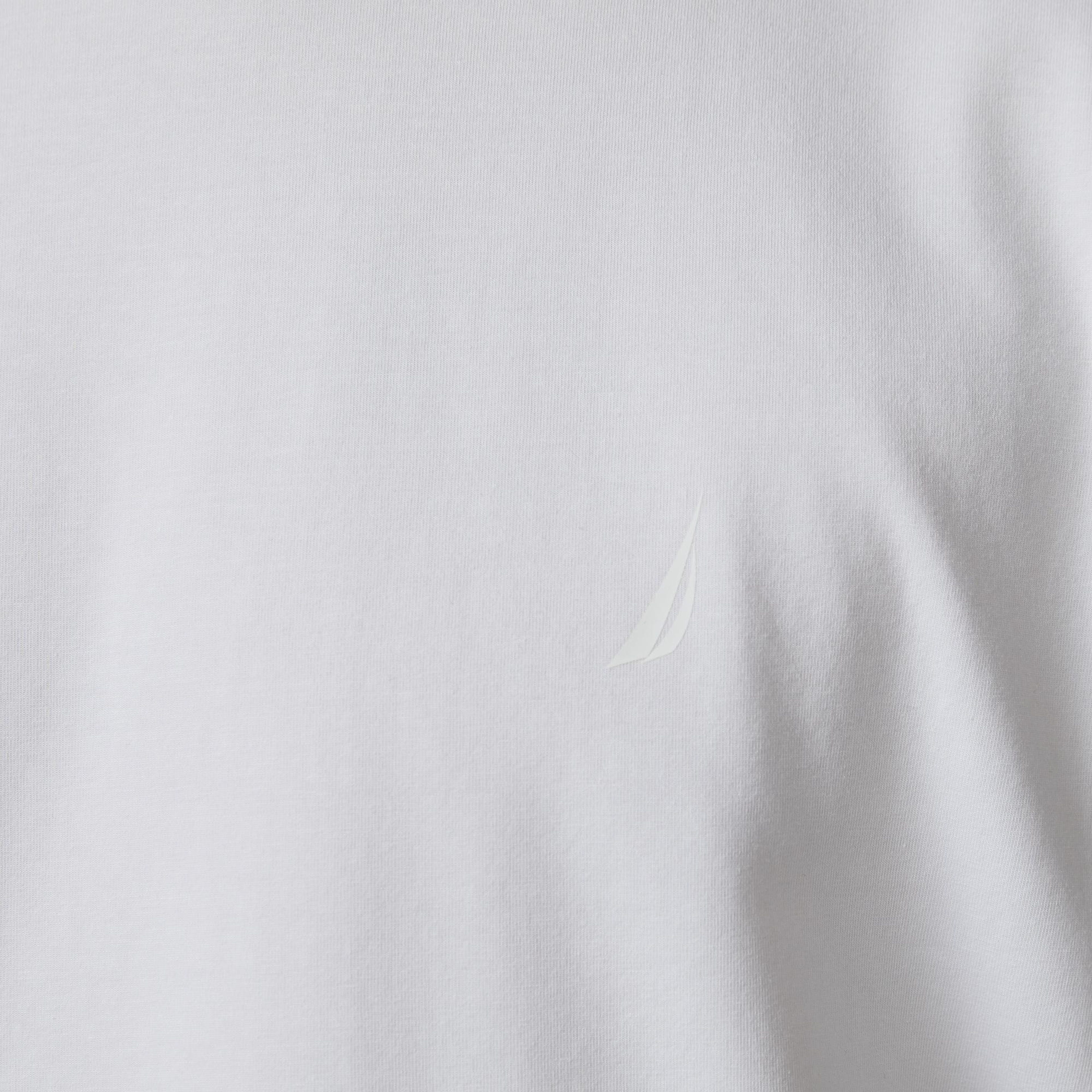 Nautica Erkek Beyaz Classic Fit T-Shirt