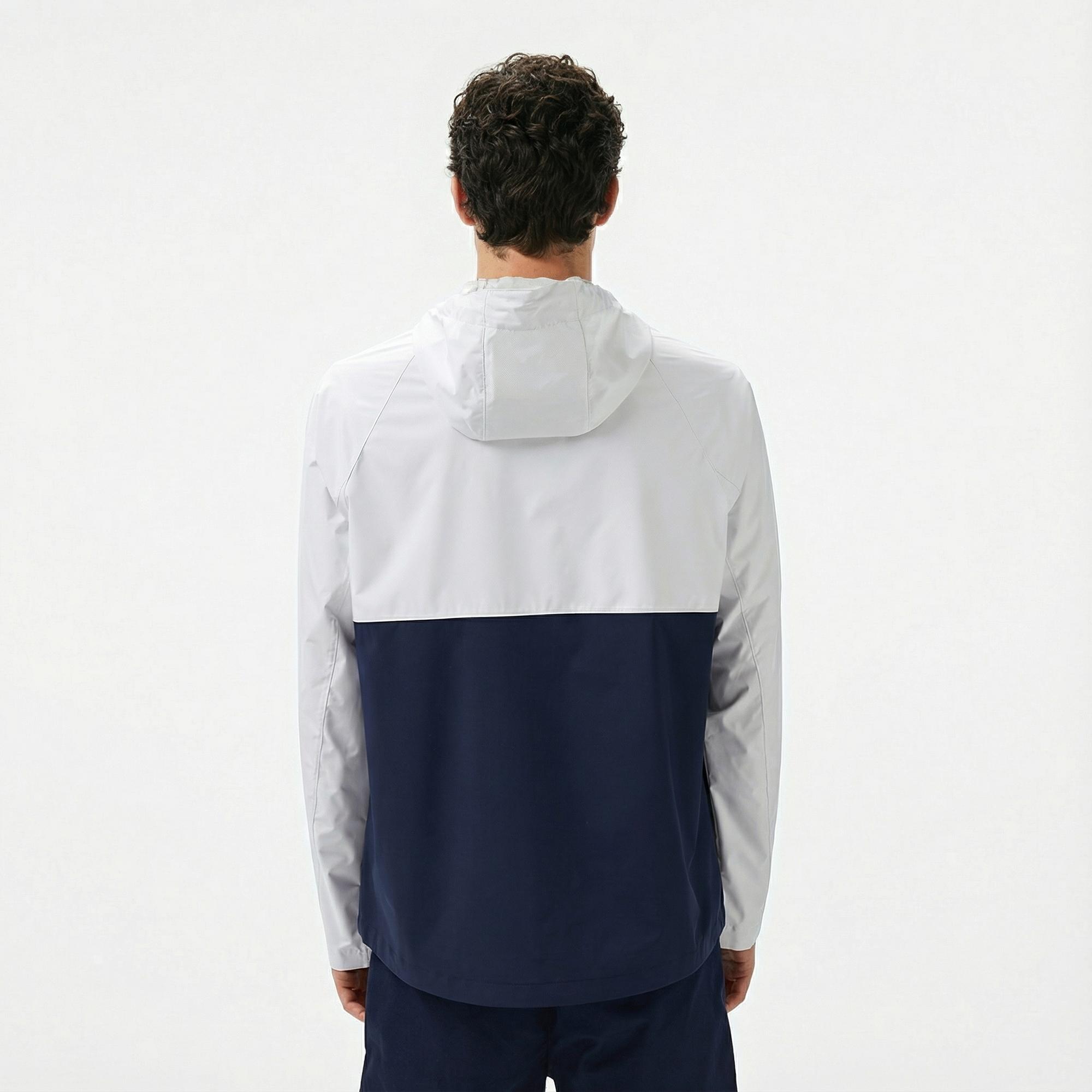 Nautica Erkek Beyaz Regular Fit Dik Yaka Mont