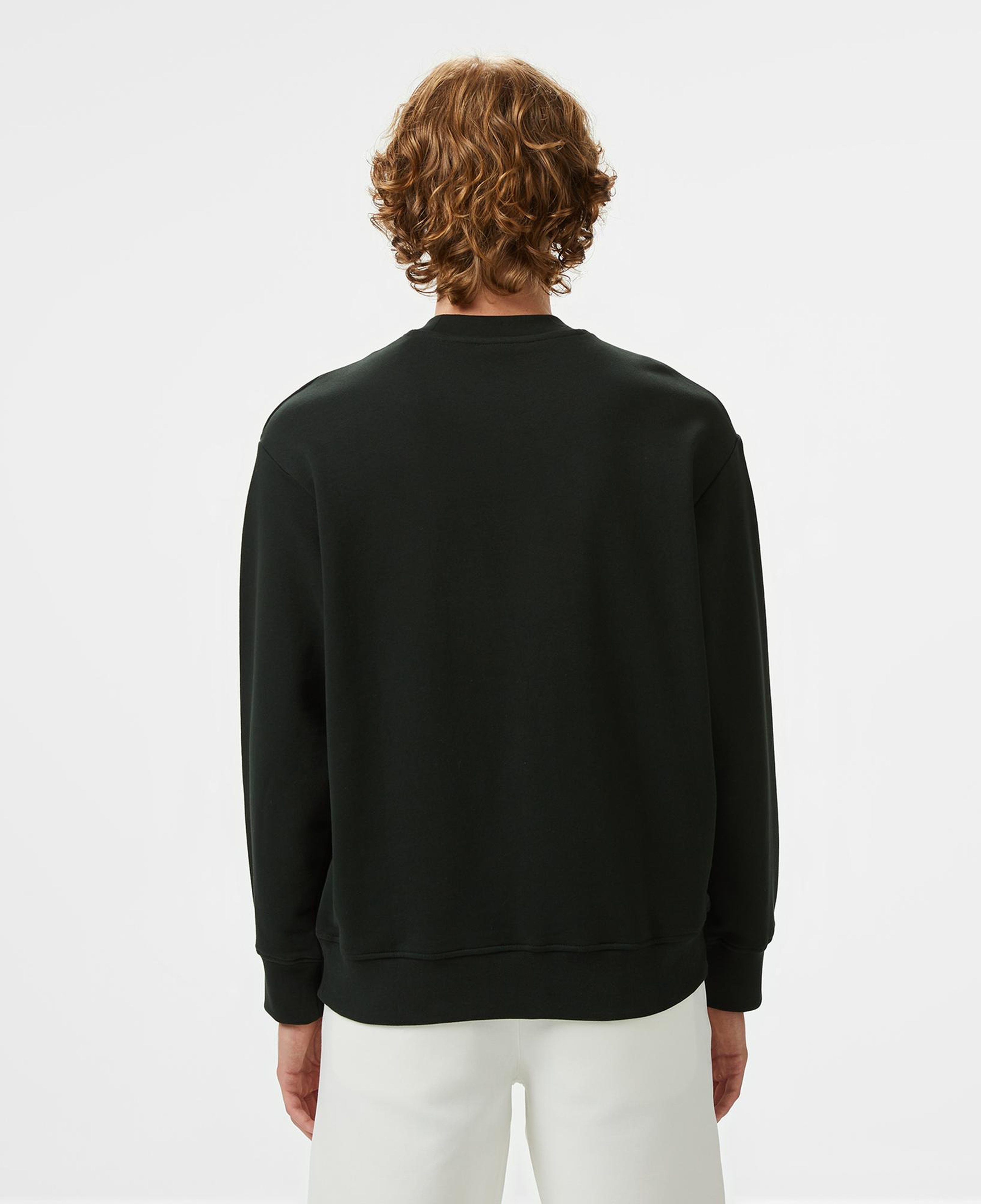 Armani Exchange Erkek Siyah Bisiklet Yaka Sweatshirt