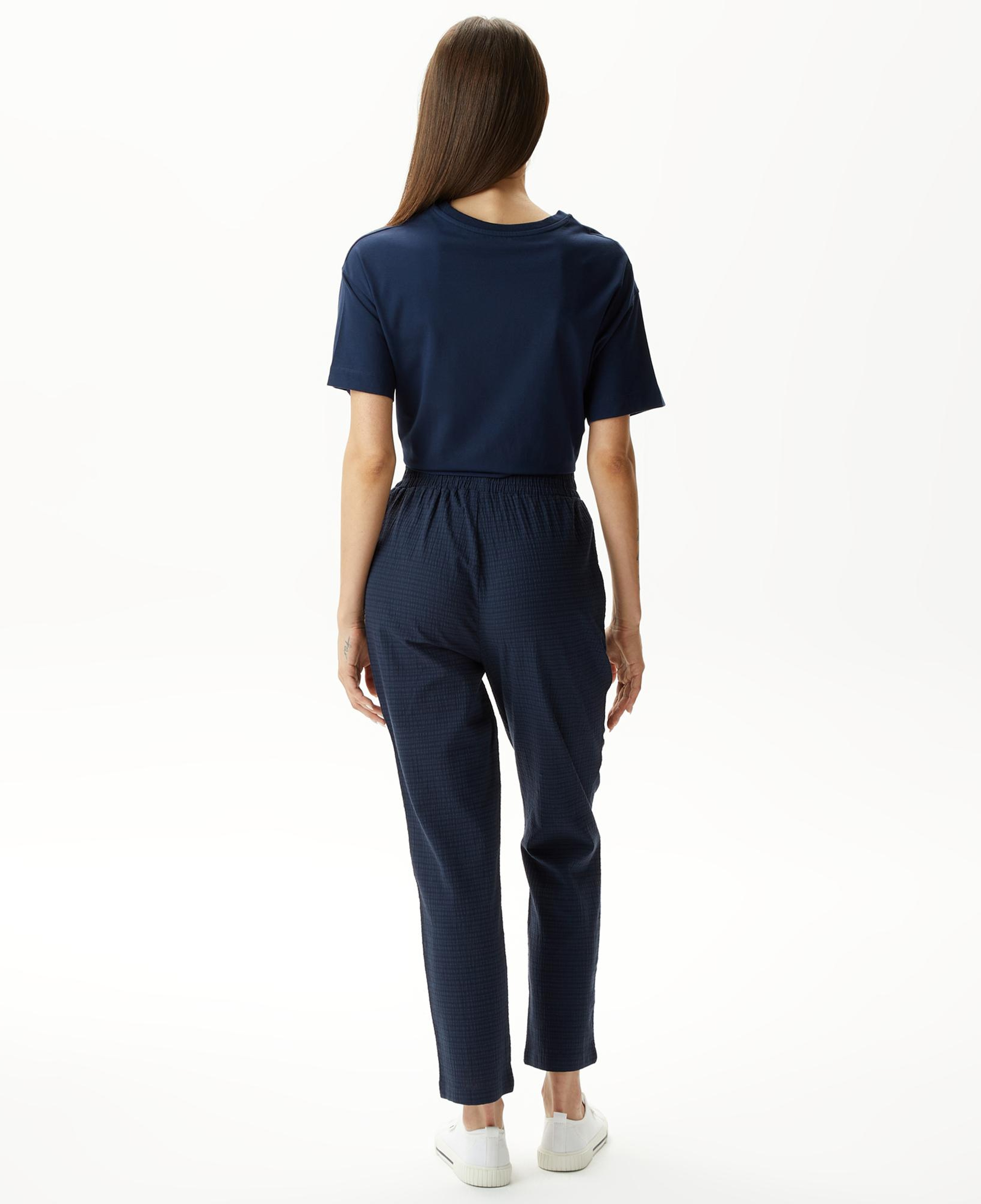 Nautica Kadın Lacivert Relaxed Fit Pantolon